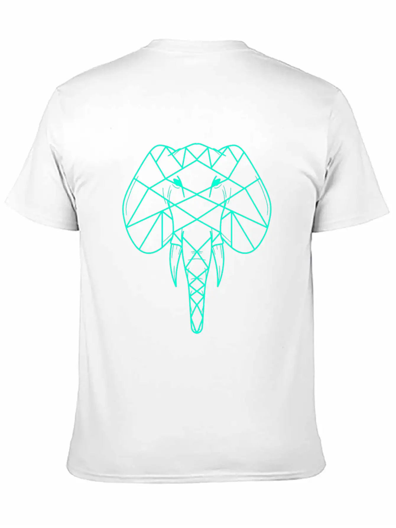 Elephant From The African Savannah Basic Graphic T-Shirt ¨C Daily Comfort In Soft Cotton