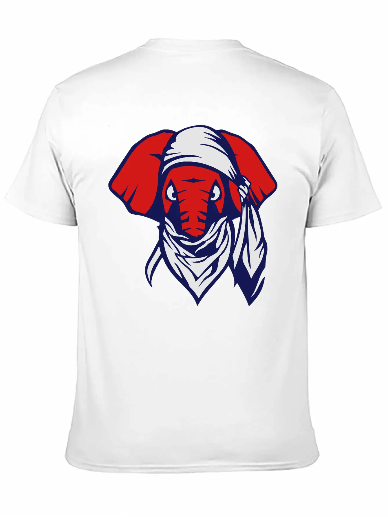 Elephant Scarf 408 Basic Graphic T-Shirt ¨C Daily Comfort In Soft Cotton