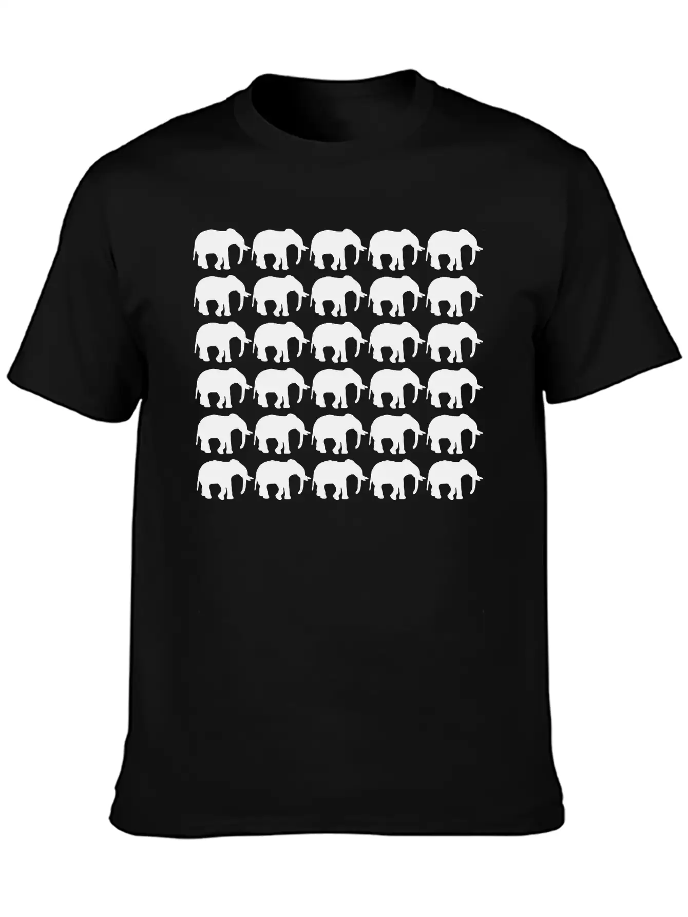 Elephants Be Different Essential Cotton Tee For Daily Outfits ¨C Unisex Style