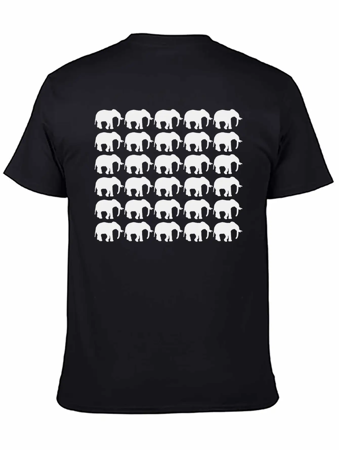 Elephants Be Different Essential Cotton Tee For Daily Outfits ¨C Unisex Style