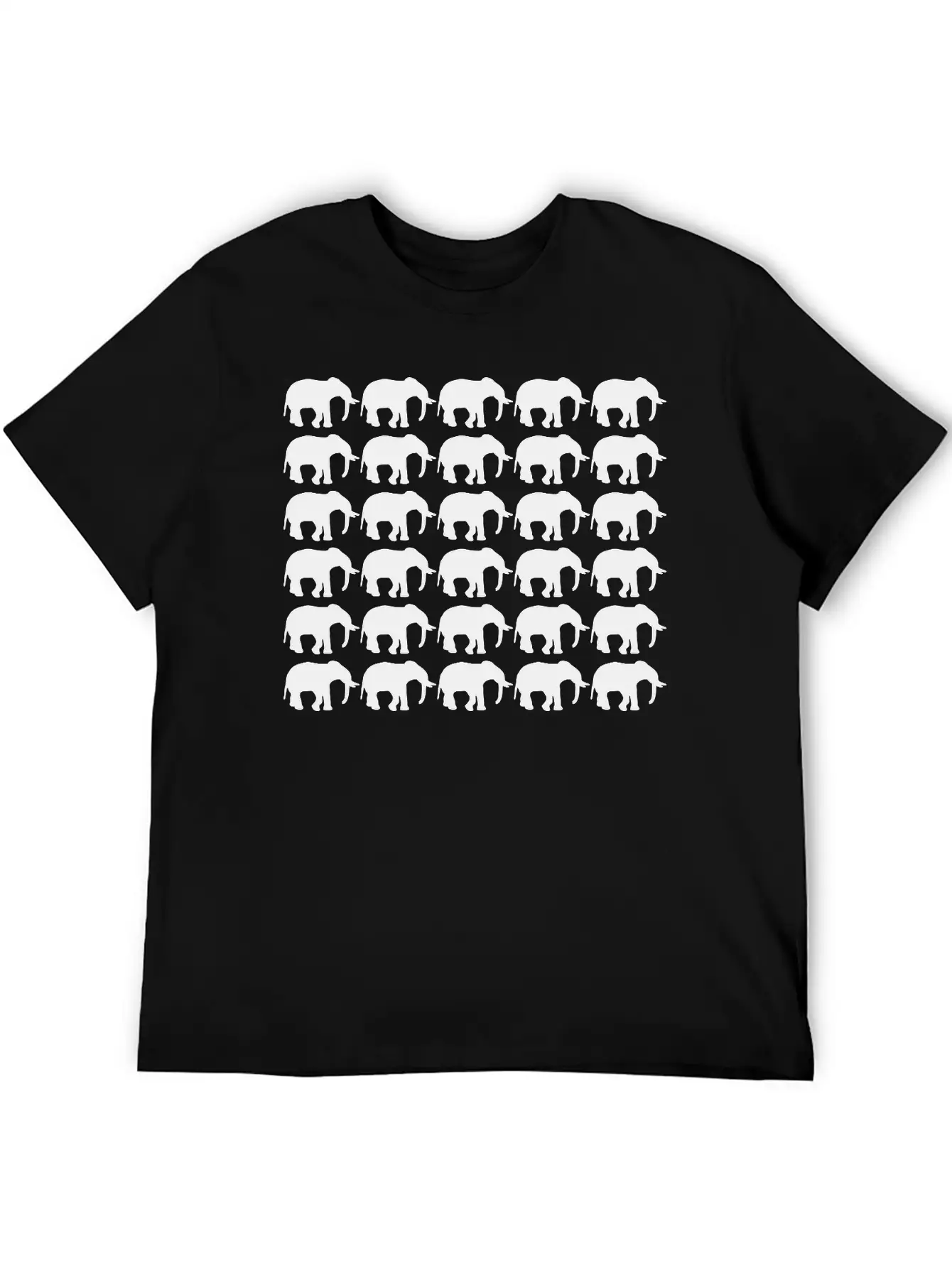 Elephants Be Different Essential Cotton Tee For Daily Outfits ¨C Unisex Style