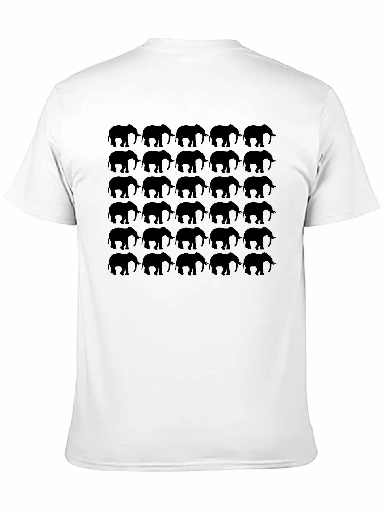 Elephants Be Different Essential Cotton Tee For Daily Outfits ¨C Unisex Style