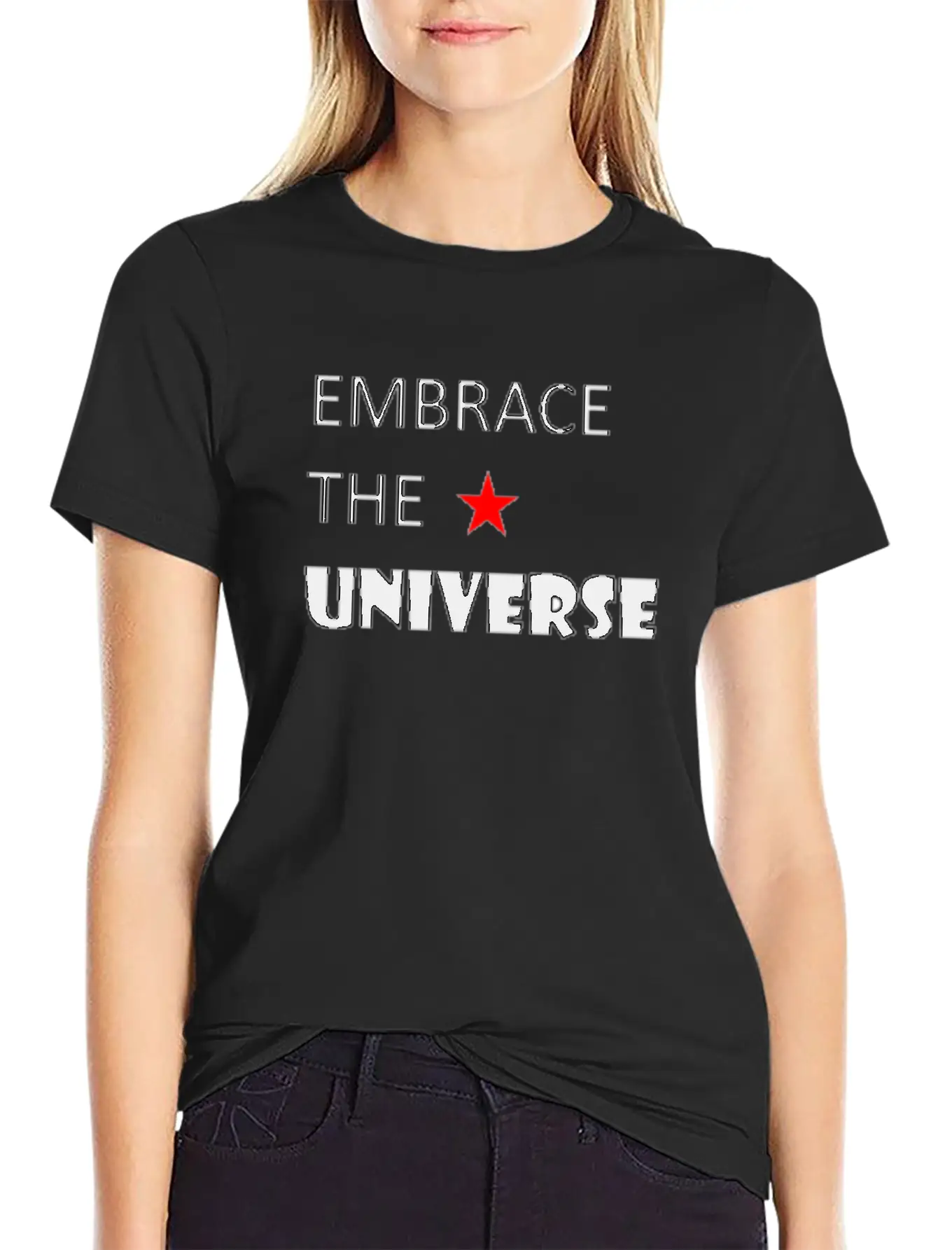 Embrace The Universe Soft Cotton Short Sleeve Tee ¨C Unisex Wardrobe Staple