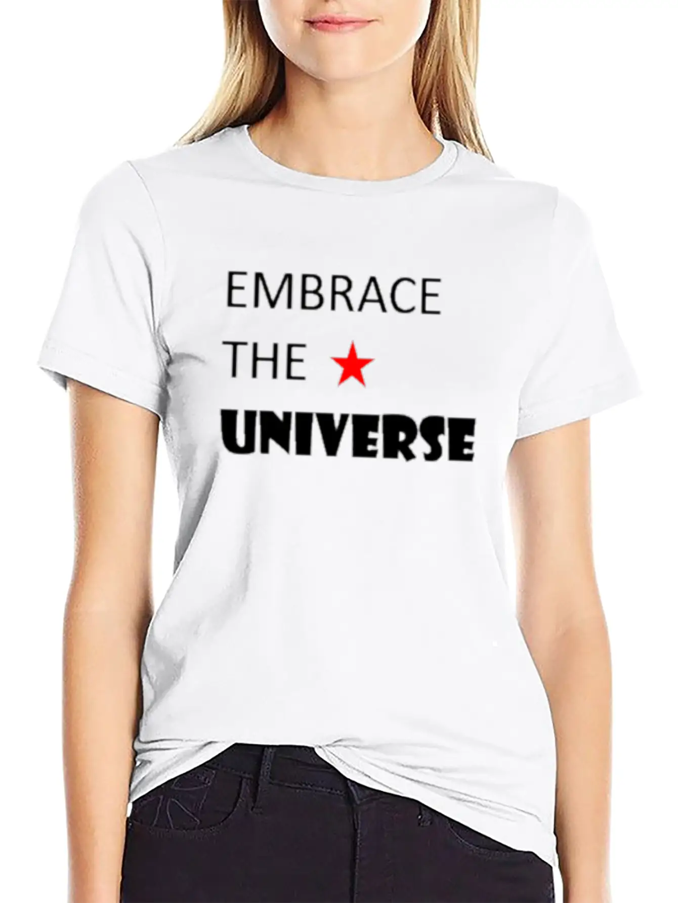 Embrace The Universe Soft Cotton Short Sleeve Tee ¨C Unisex Wardrobe Staple