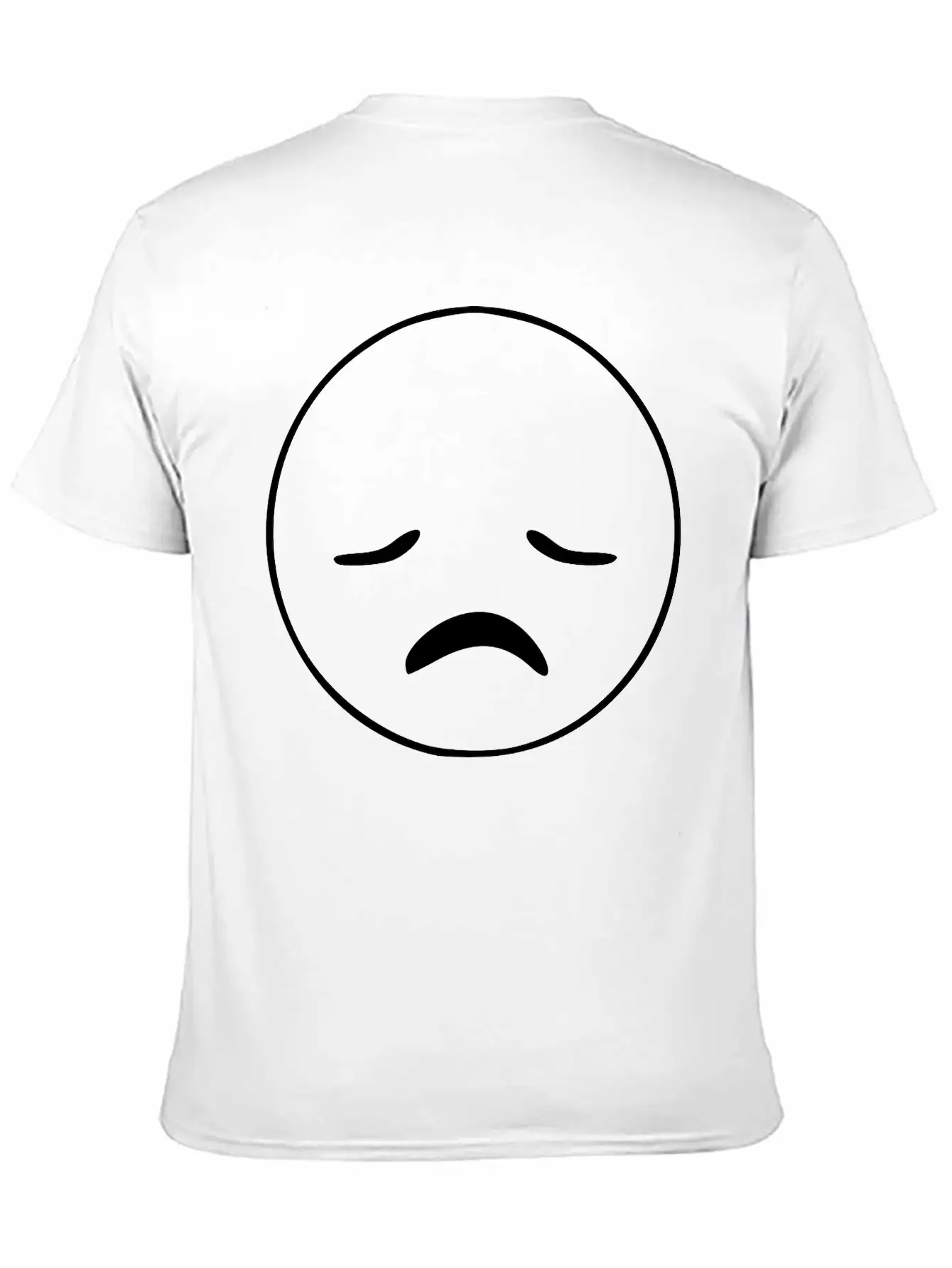 Emojis Sketch Disappointed Soft Cotton Short Sleeve Tee ¨C Unisex Wardrobe Staple