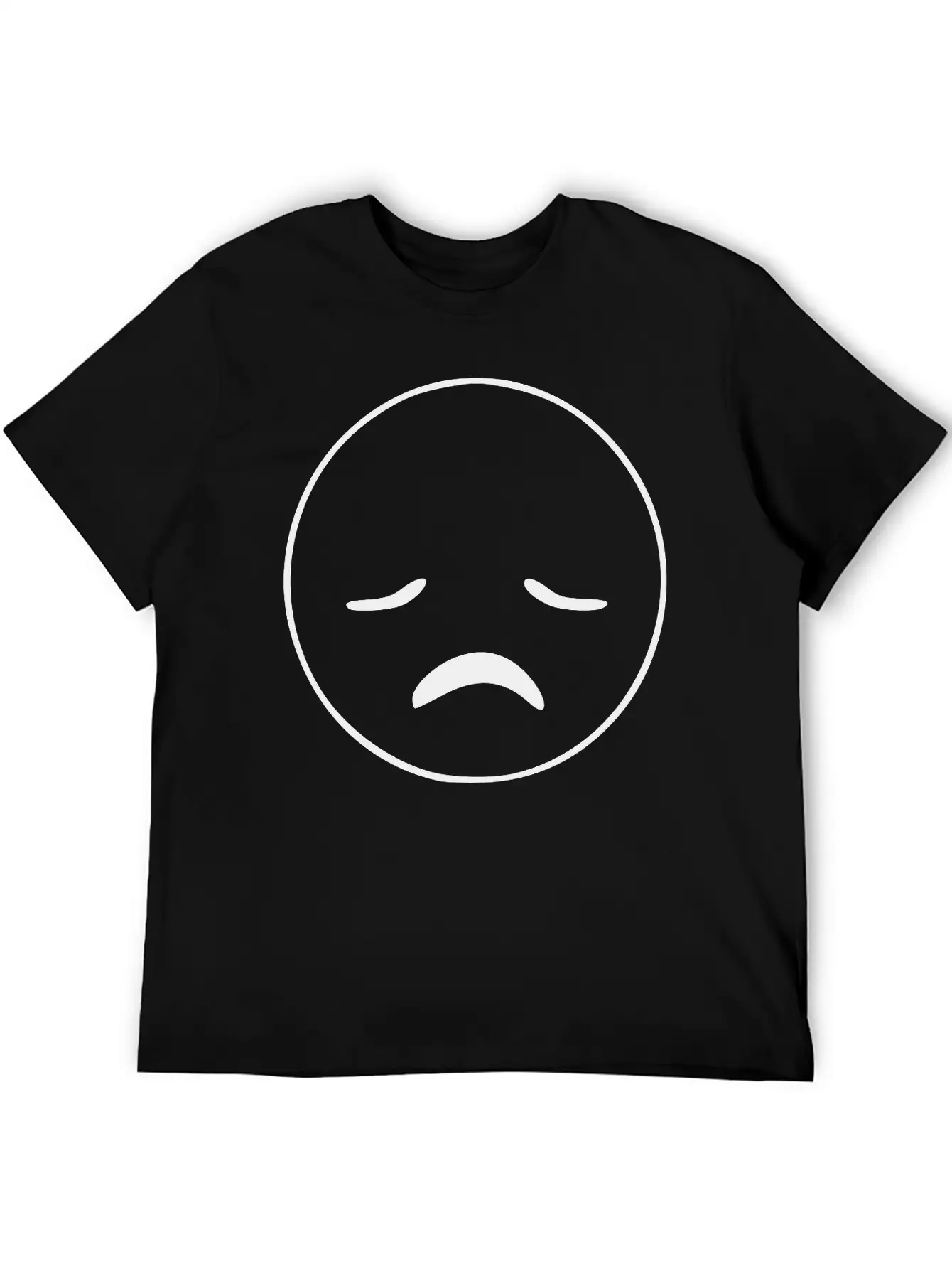 Emojis Sketch Disappointed Soft Cotton Short Sleeve Tee ¨C Unisex Wardrobe Staple