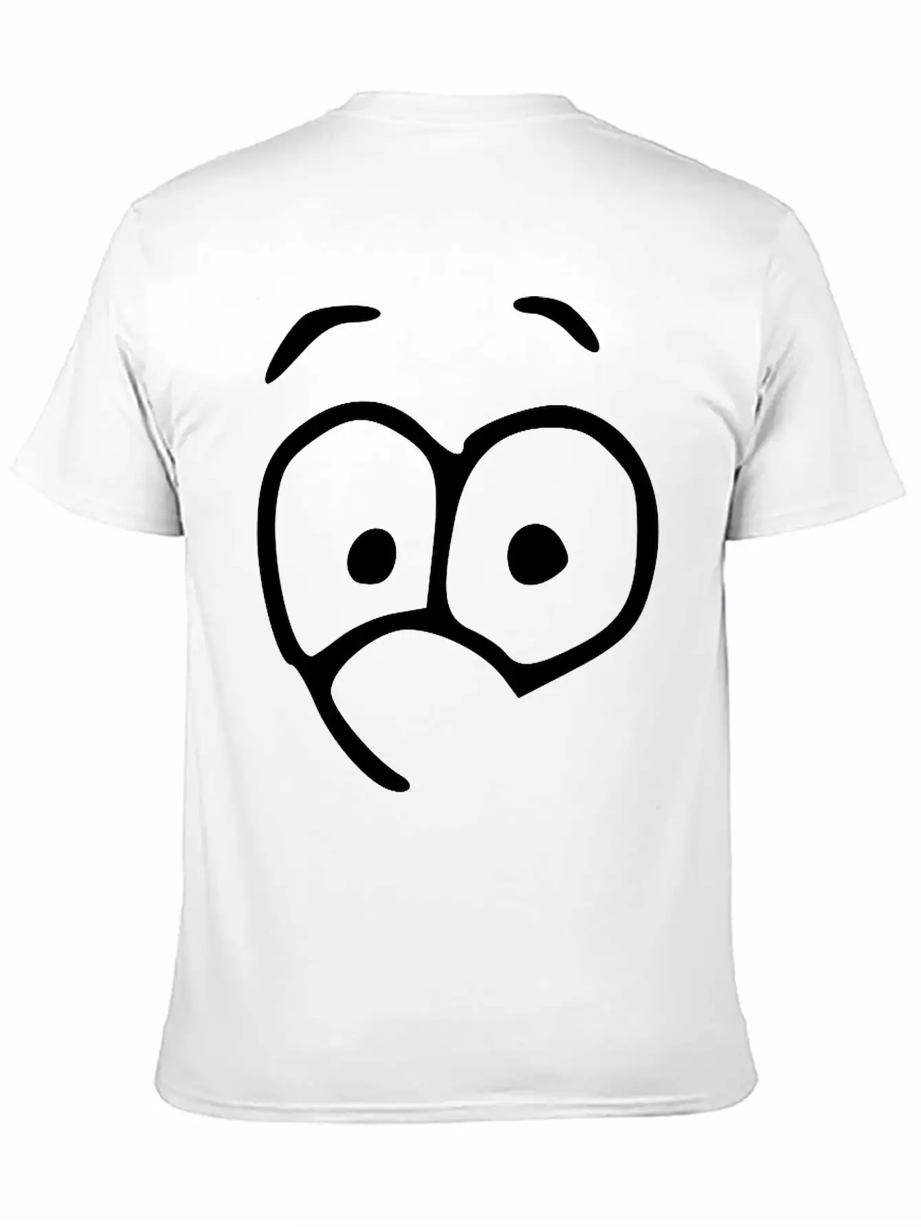 Emojis Sketch Happy Essential Cotton Tee For Daily Outfits ¨C Unisex Style