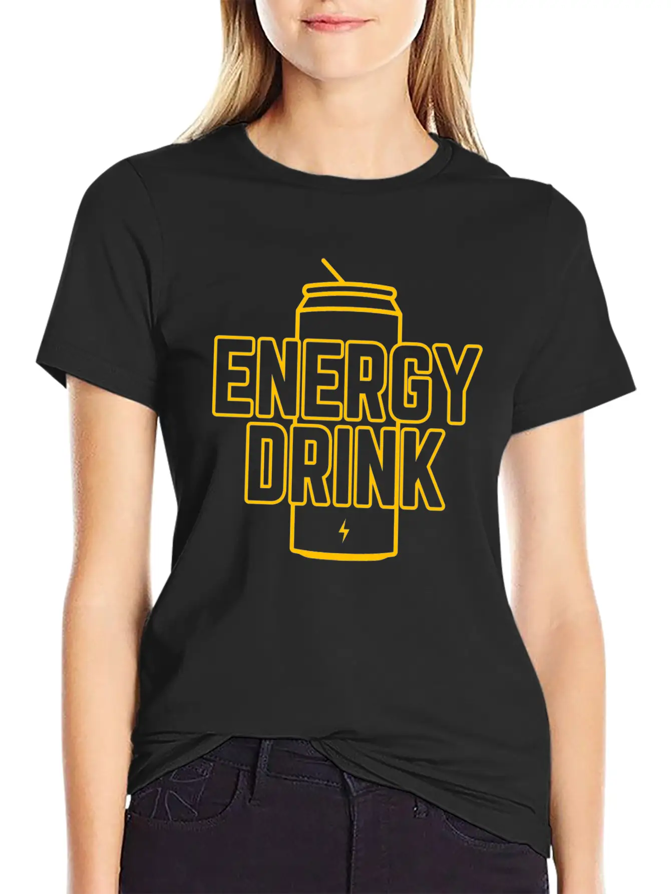 Energy Drink Energy Can Energizer Cool Gift Essential Cotton Tee For Daily Outfits ¨C Unisex Style