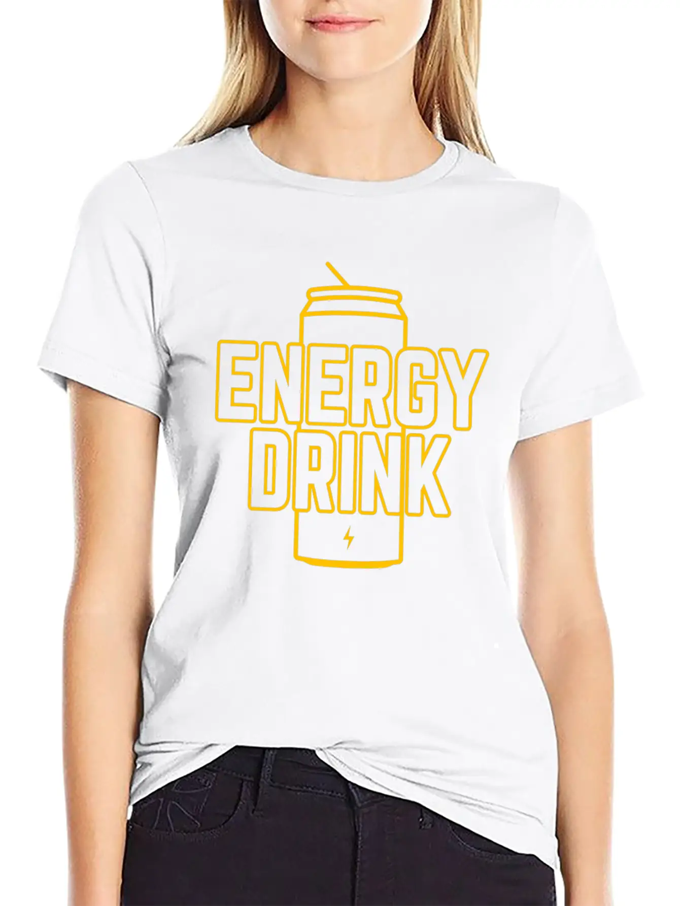 Energy Drink Energy Can Energizer Cool Gift Essential Cotton Tee For Daily Outfits ¨C Unisex Style