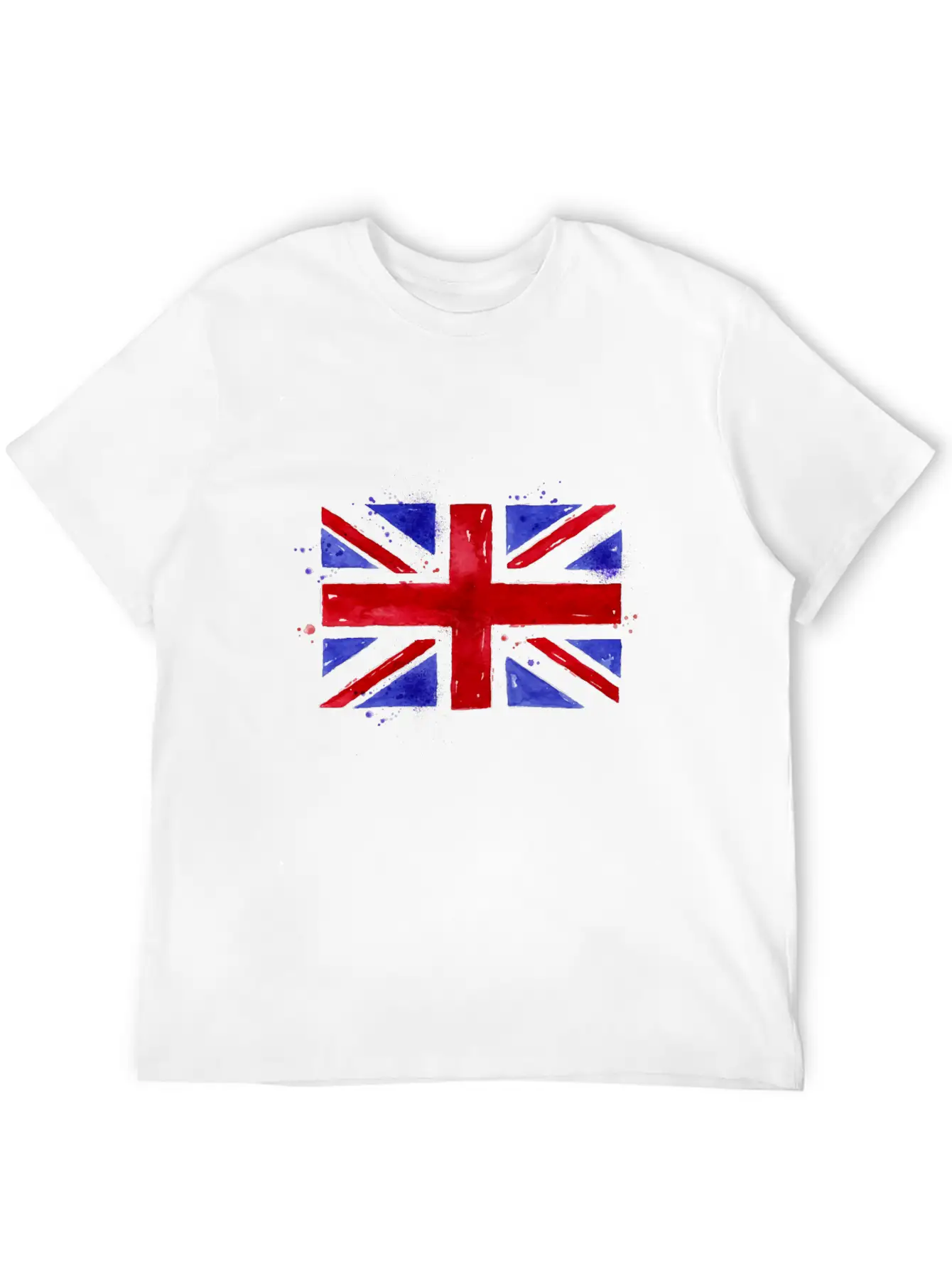 England Flag Basic Graphic T-Shirt ¨C Daily Comfort In Soft Cotton