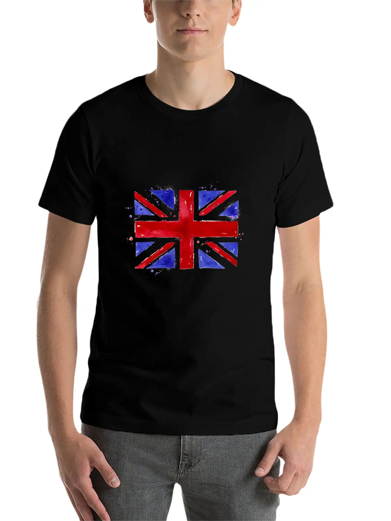 England Flag Basic Graphic T-Shirt ¨C Daily Comfort In Soft Cotton