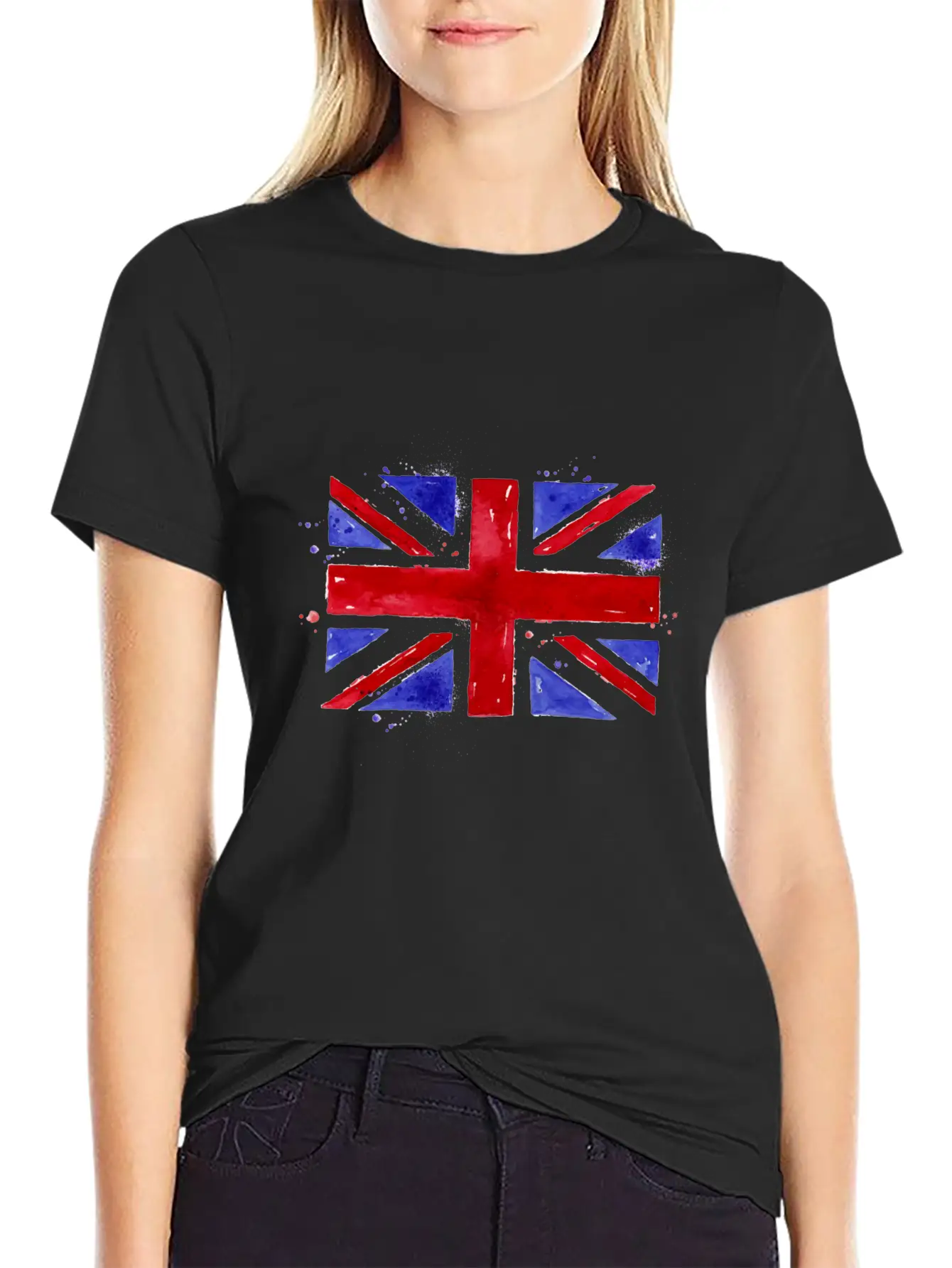 England Flag Basic Graphic T-Shirt ¨C Daily Comfort In Soft Cotton