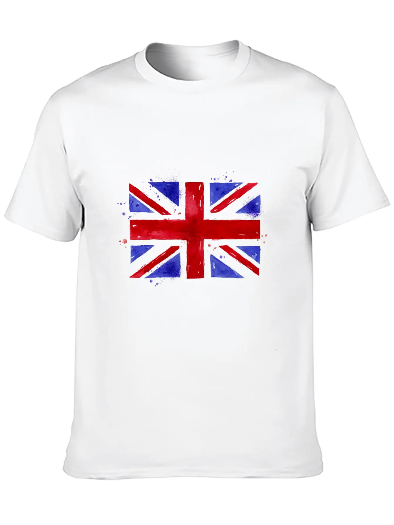 England Flag Basic Graphic T-Shirt ¨C Daily Comfort In Soft Cotton