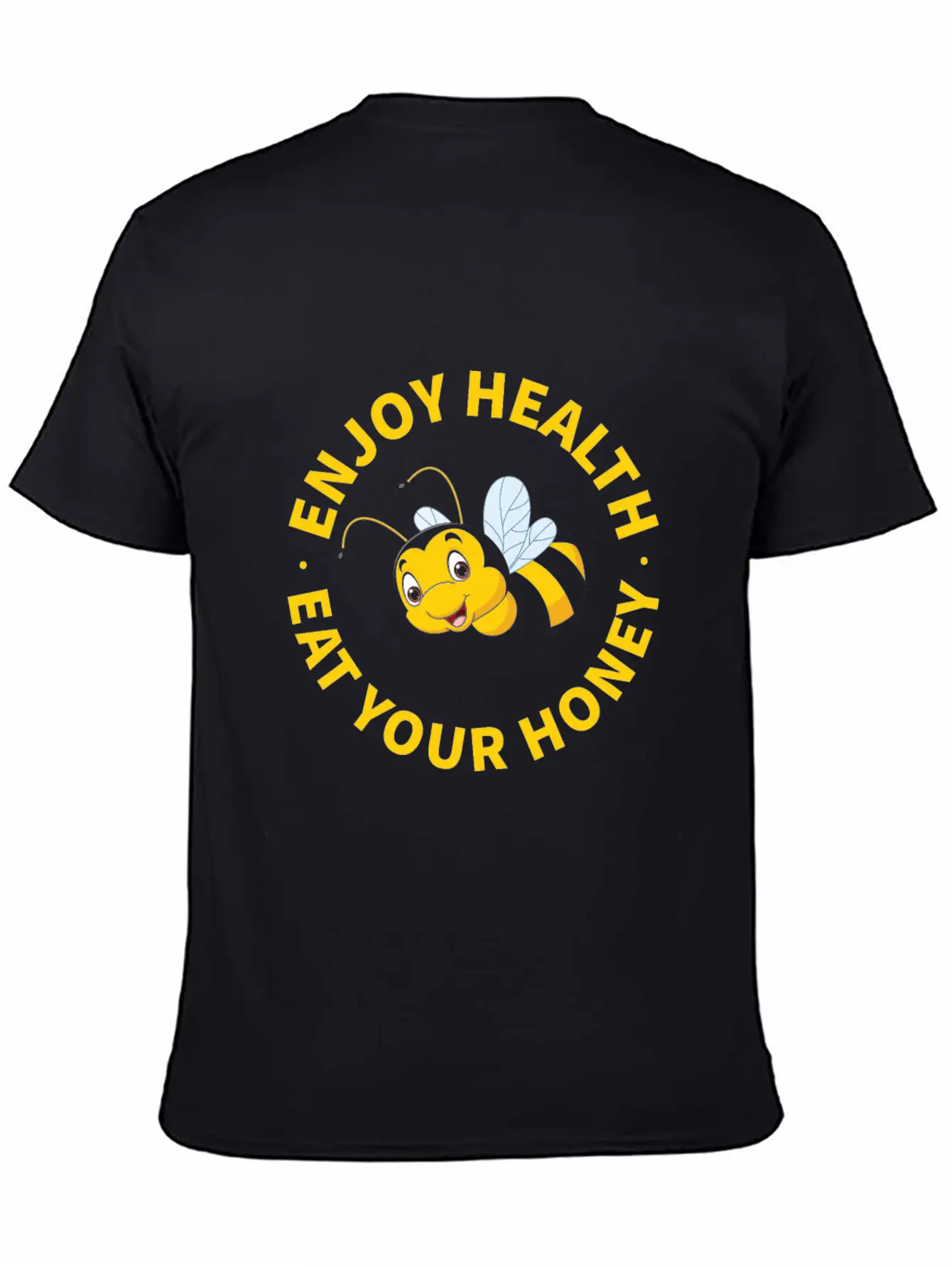 Enjoy Health Eat Your Honey Basic Graphic T-Shirt ¨C Daily Comfort In Soft Cotton