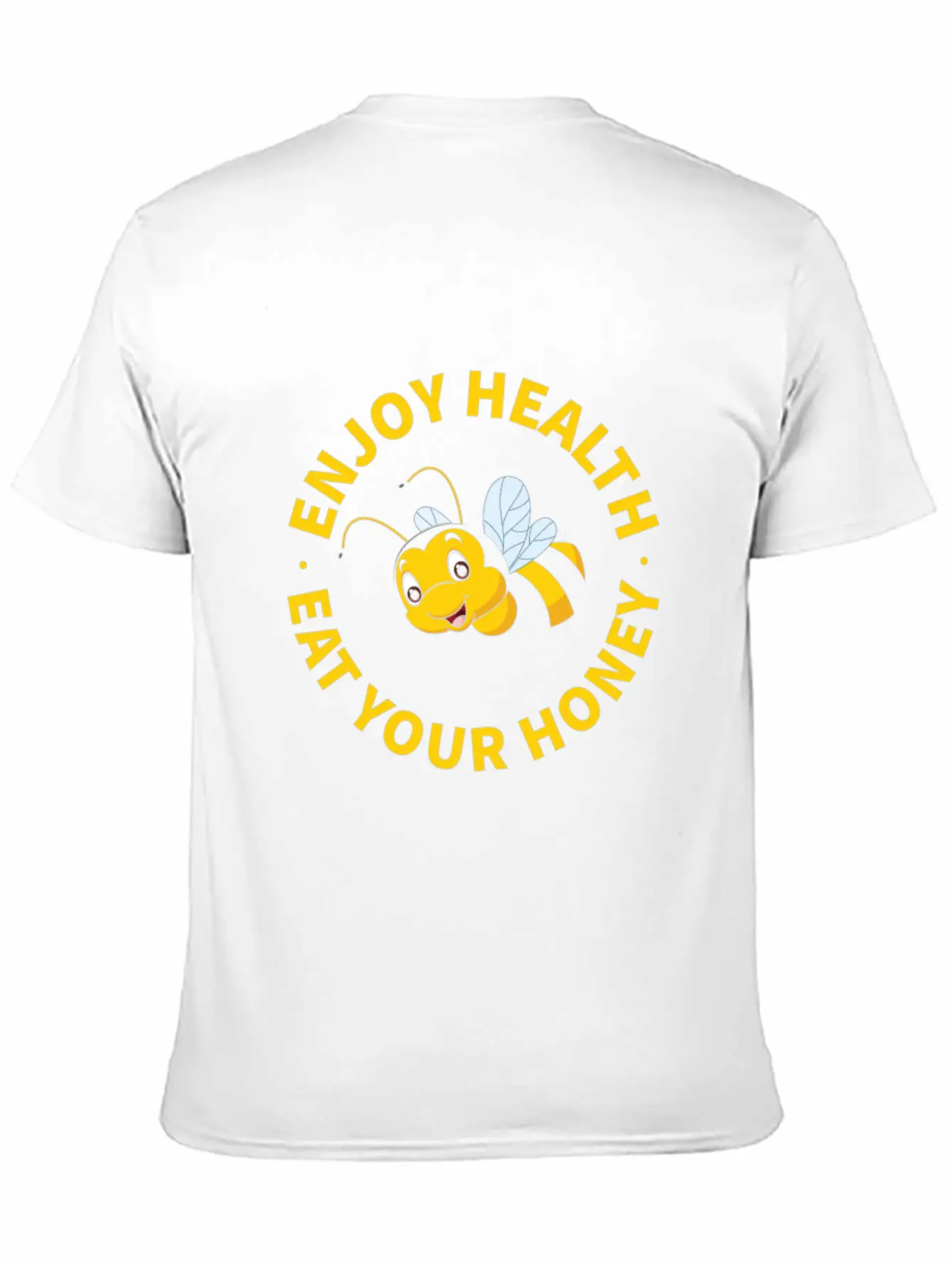 Enjoy Health Eat Your Honey Basic Graphic T-Shirt ¨C Daily Comfort In Soft Cotton