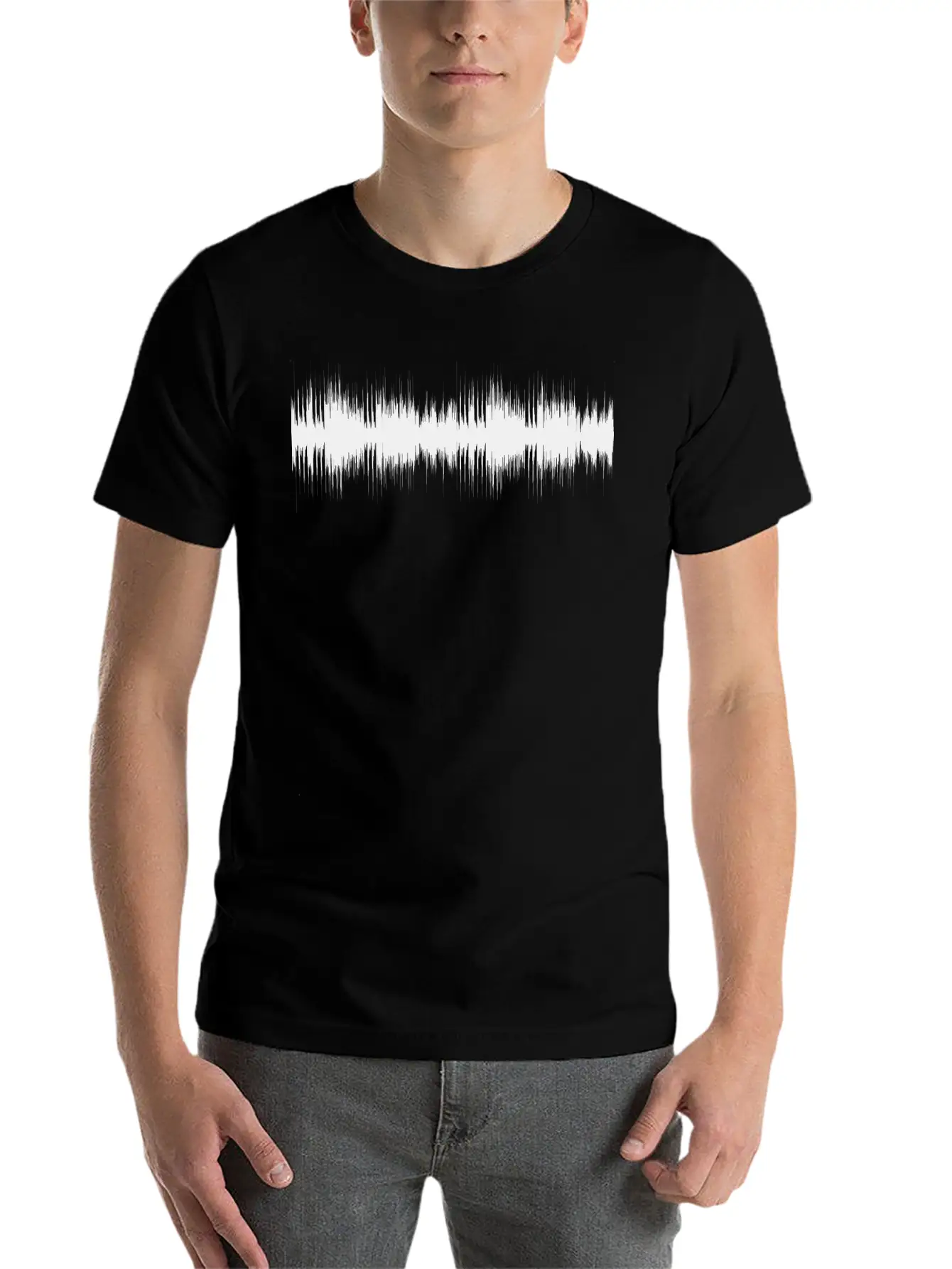 Entertainer Sound Wave Essential Cotton Tee For Daily Outfits ¨C Unisex Style