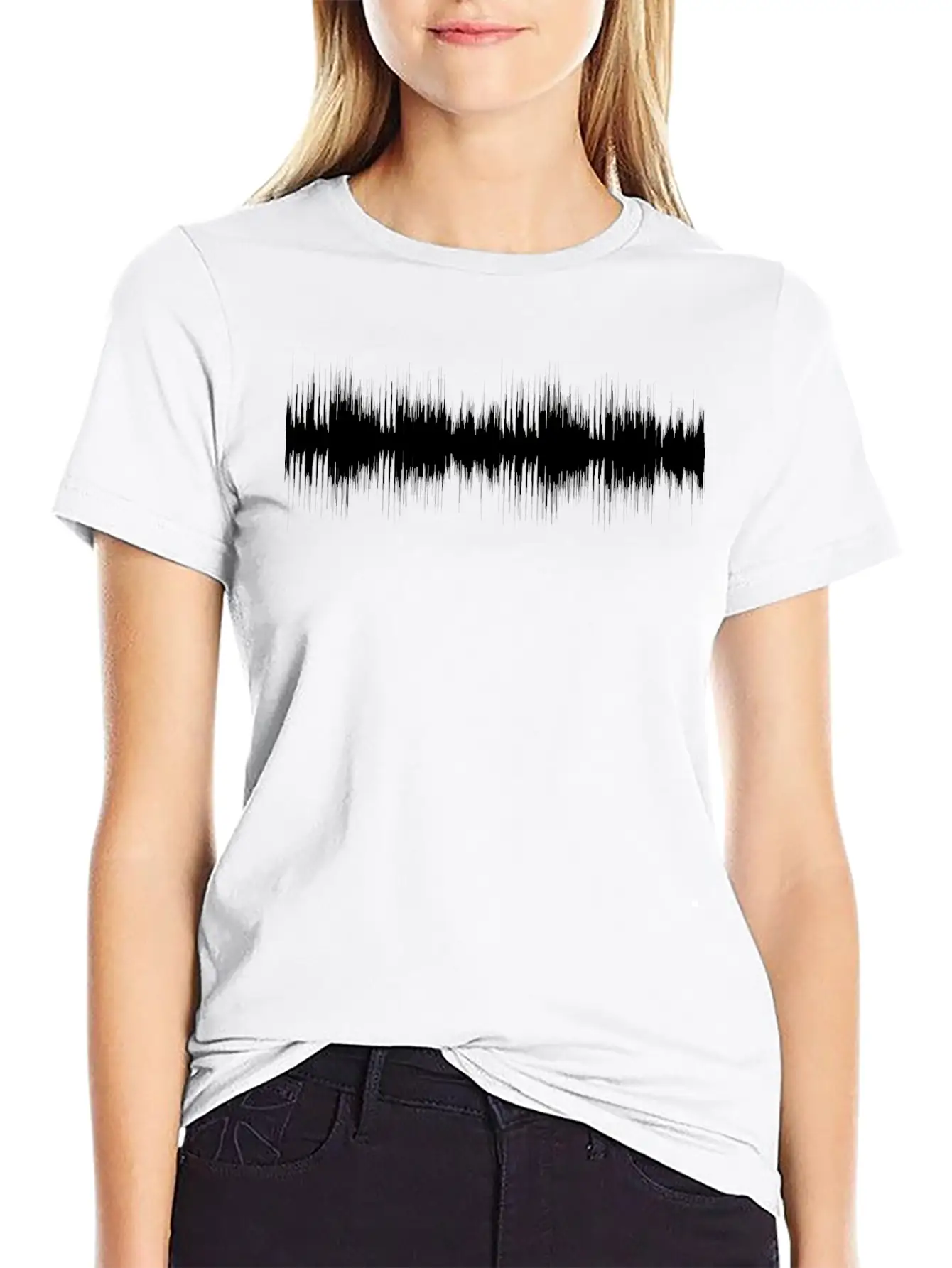 Entertainer Sound Wave Essential Cotton Tee For Daily Outfits ¨C Unisex Style
