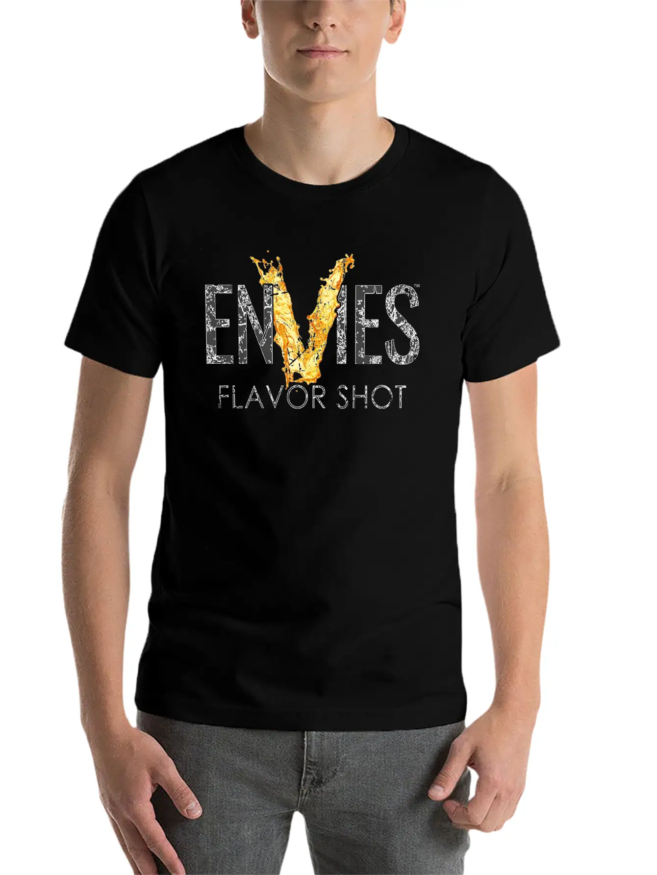Envies Fade Dark Soft Cotton Short Sleeve Tee ¨C Unisex Wardrobe Staple