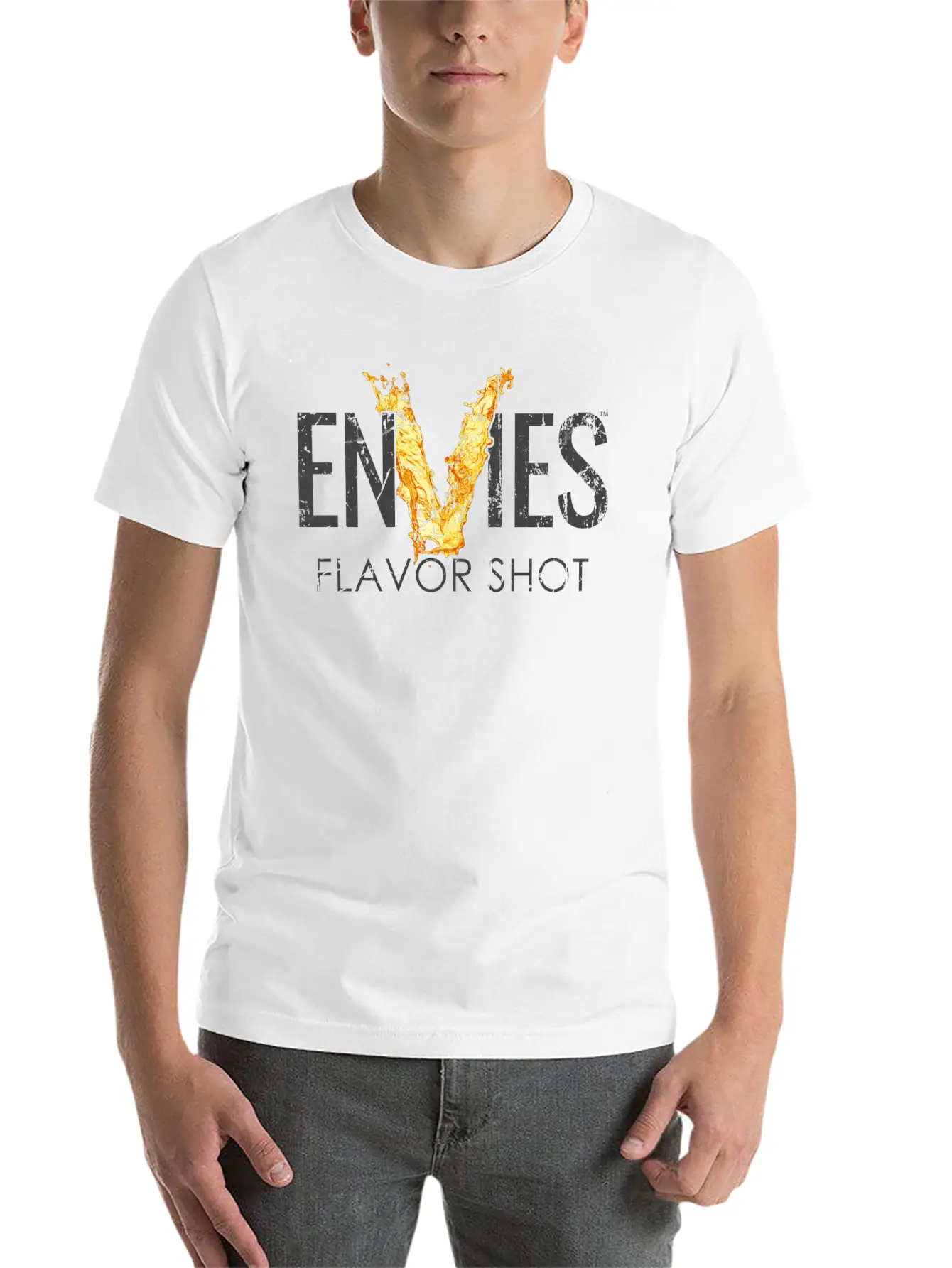 Envies Fade Dark Soft Cotton Short Sleeve Tee ¨C Unisex Wardrobe Staple