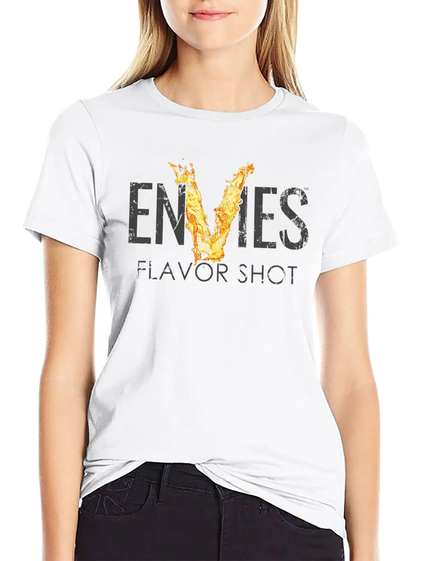 Envies Fade Dark Soft Cotton Short Sleeve Tee ¨C Unisex Wardrobe Staple