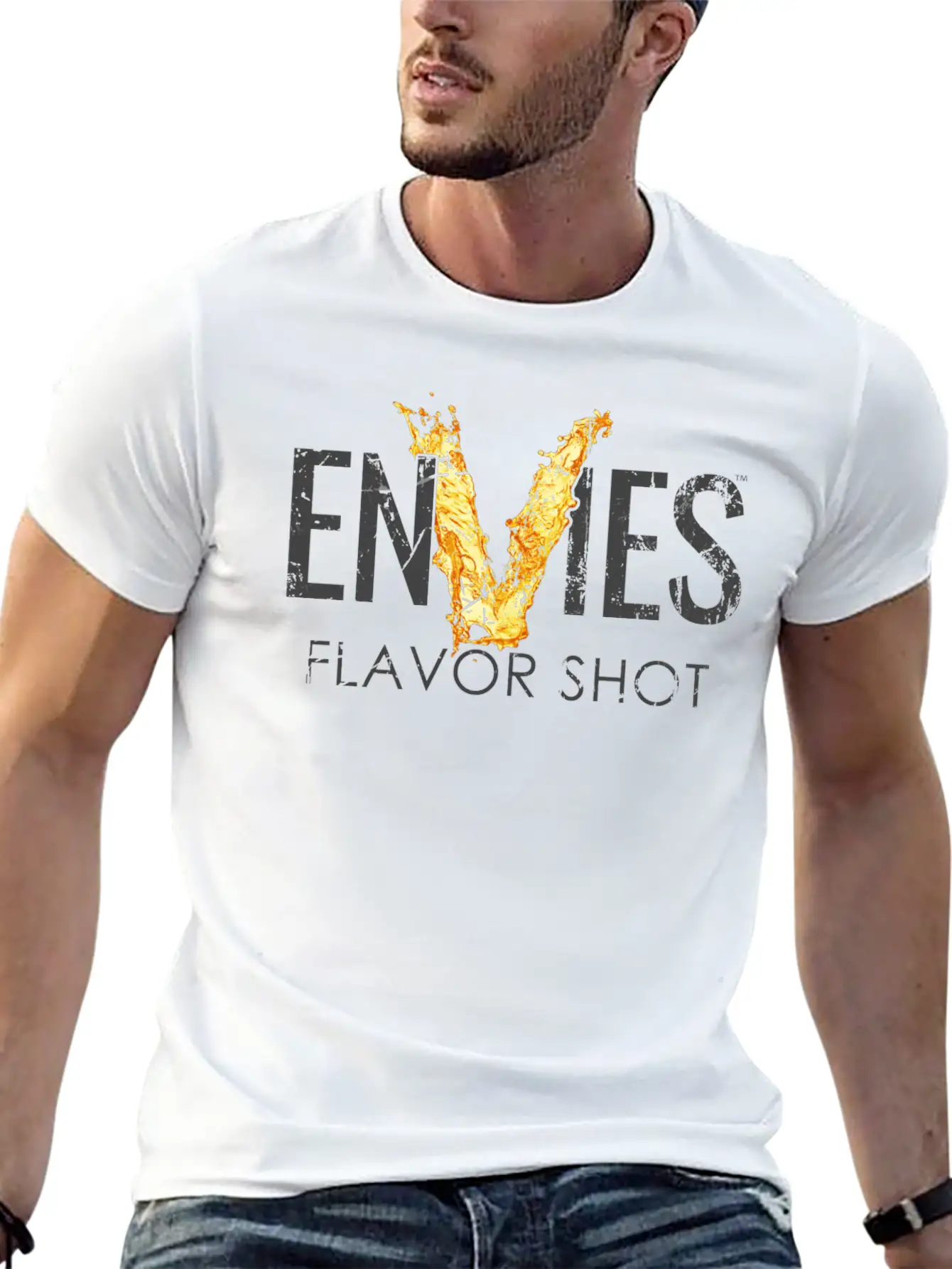 Envies Fade Dark Soft Cotton Short Sleeve Tee ¨C Unisex Wardrobe Staple