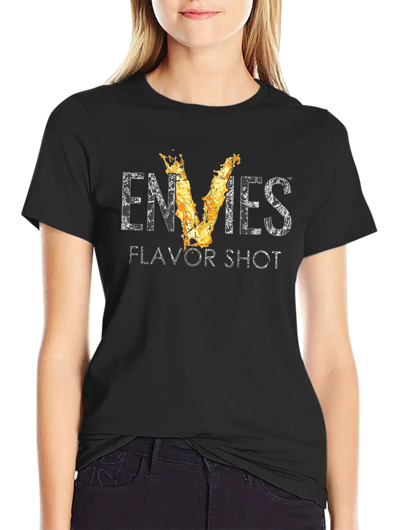 Envies Fade Dark Soft Cotton Short Sleeve Tee ¨C Unisex Wardrobe Staple