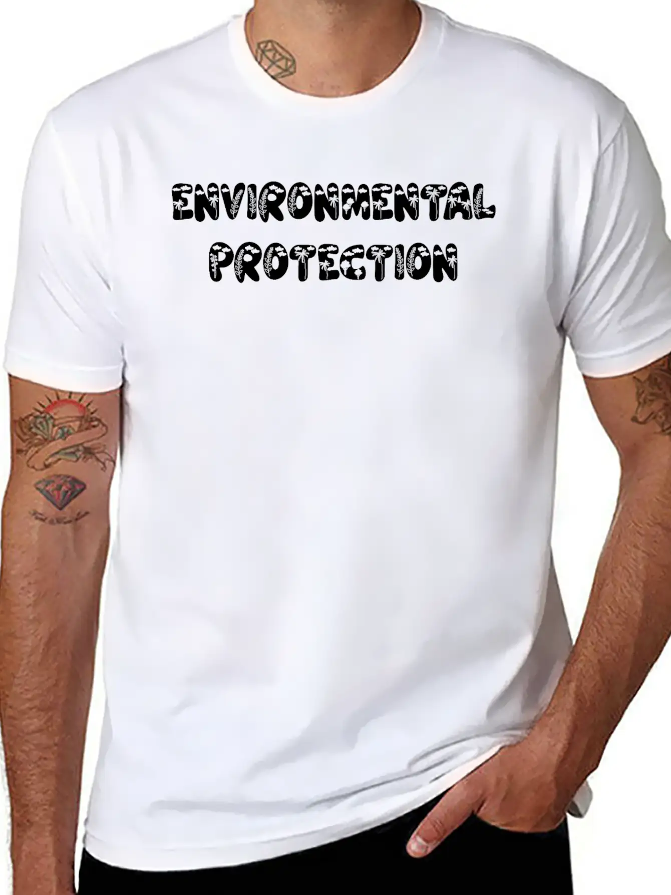 Environmental Protection - Nature Protection Soft Cotton Short Sleeve Tee ¨C Unisex Wardrobe Staple