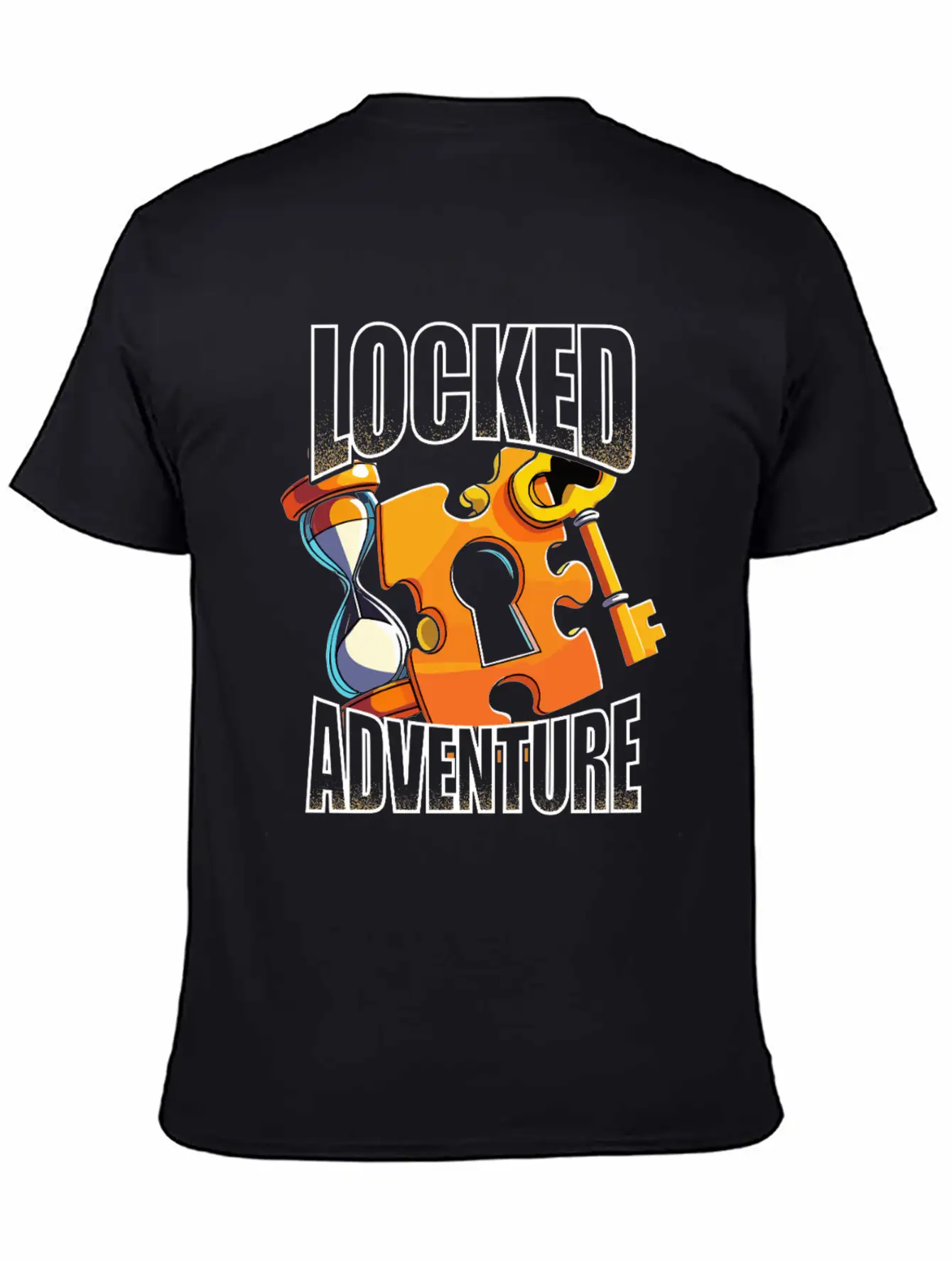 Escape Room Locked Adventure Essential Cotton Tee For Daily Outfits ¨C Unisex Style