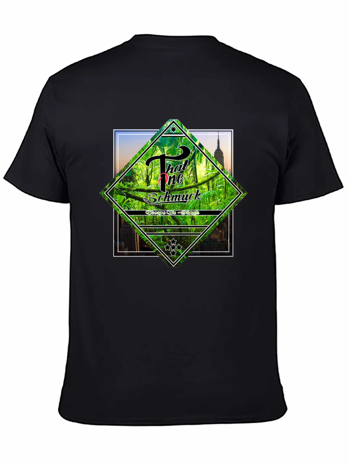 Escape The Jungle Soft Cotton Short Sleeve Tee ¨C Unisex Wardrobe Staple
