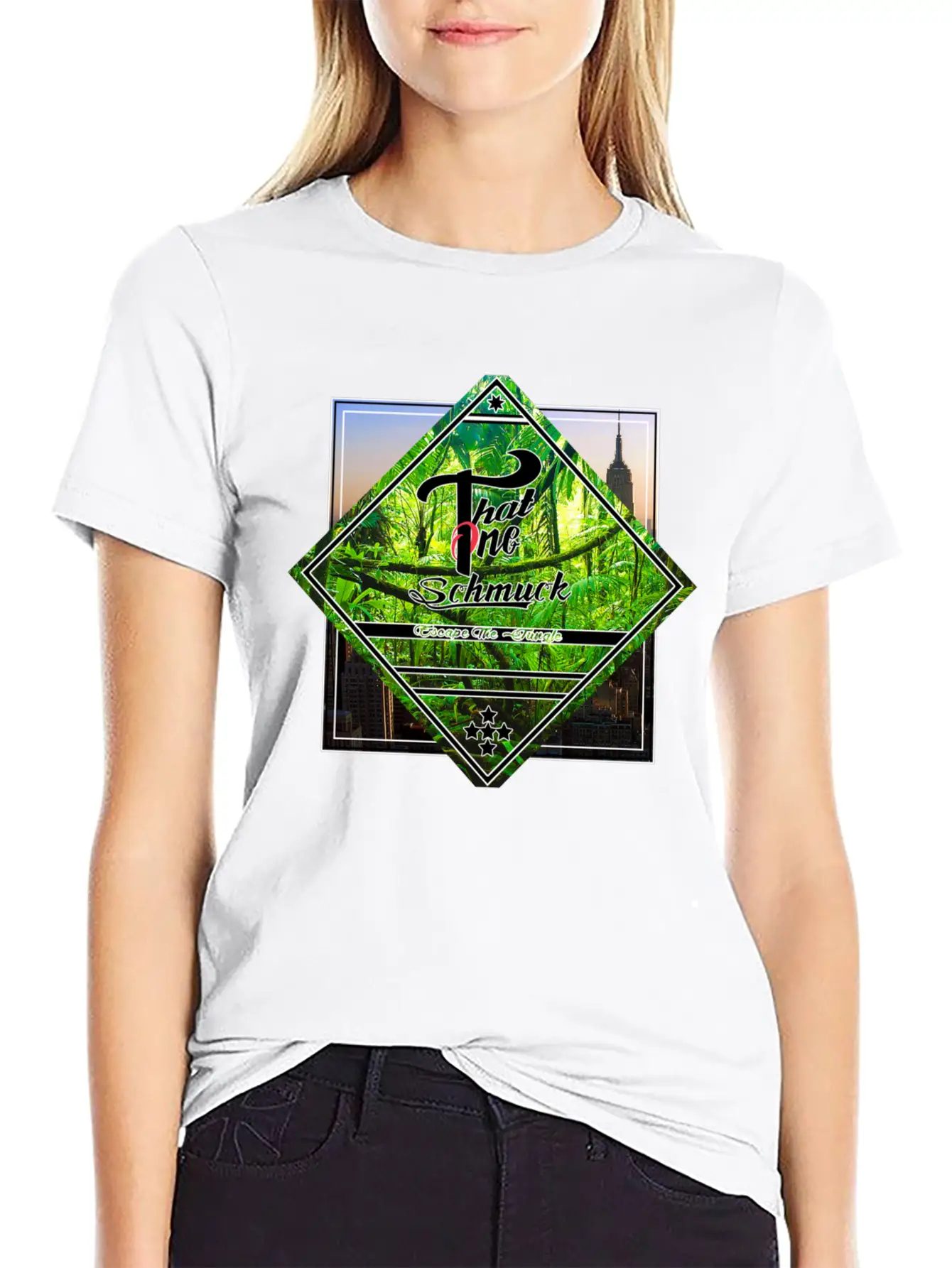 Escape The Jungle Soft Cotton Short Sleeve Tee ¨C Unisex Wardrobe Staple