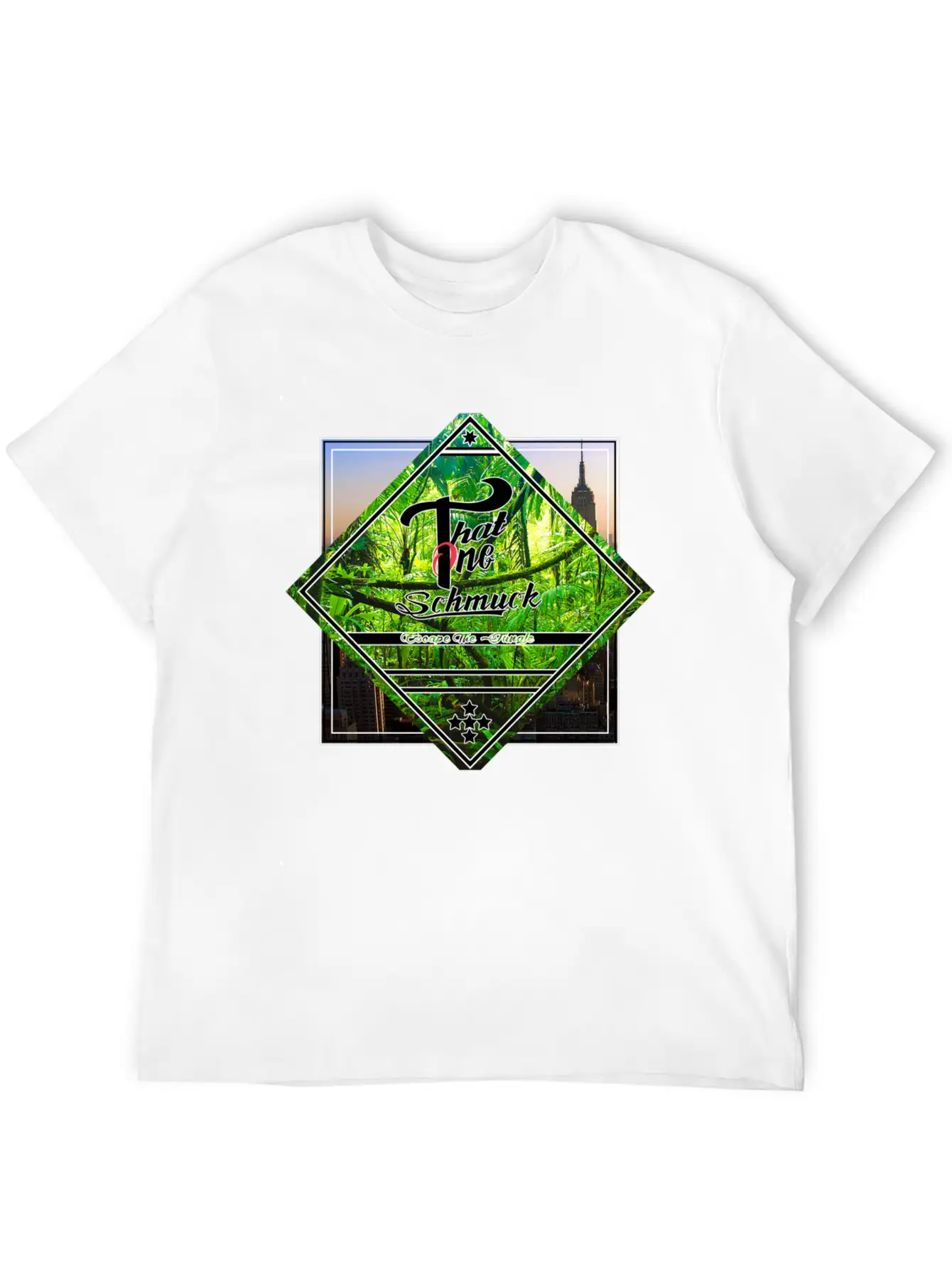 Escape The Jungle Soft Cotton Short Sleeve Tee ¨C Unisex Wardrobe Staple