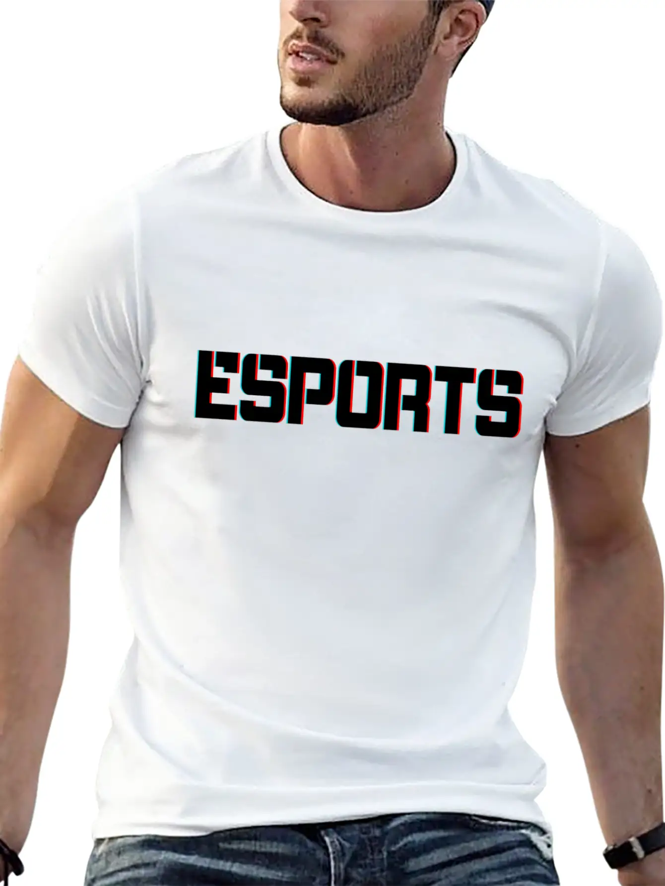 ESPORTS Gaming Gamer Streamer Soft Cotton Short Sleeve Tee ¨C Unisex Wardrobe Staple