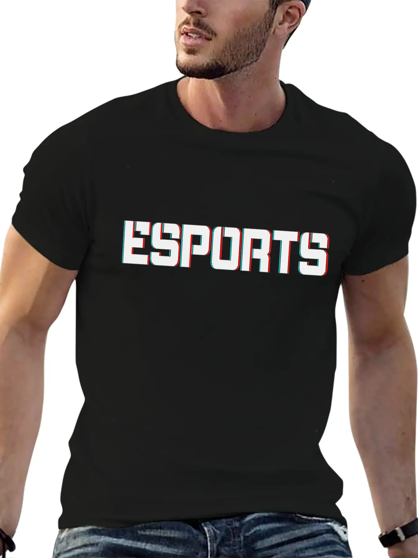 ESPORTS Gaming Gamer Streamer Soft Cotton Short Sleeve Tee ¨C Unisex Wardrobe Staple