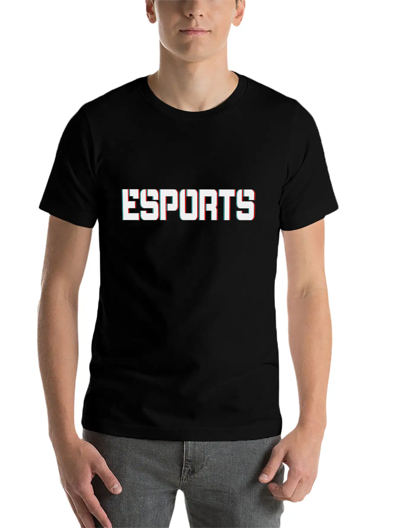 ESPORTS Gaming Gamer Streamer Soft Cotton Short Sleeve Tee ¨C Unisex Wardrobe Staple