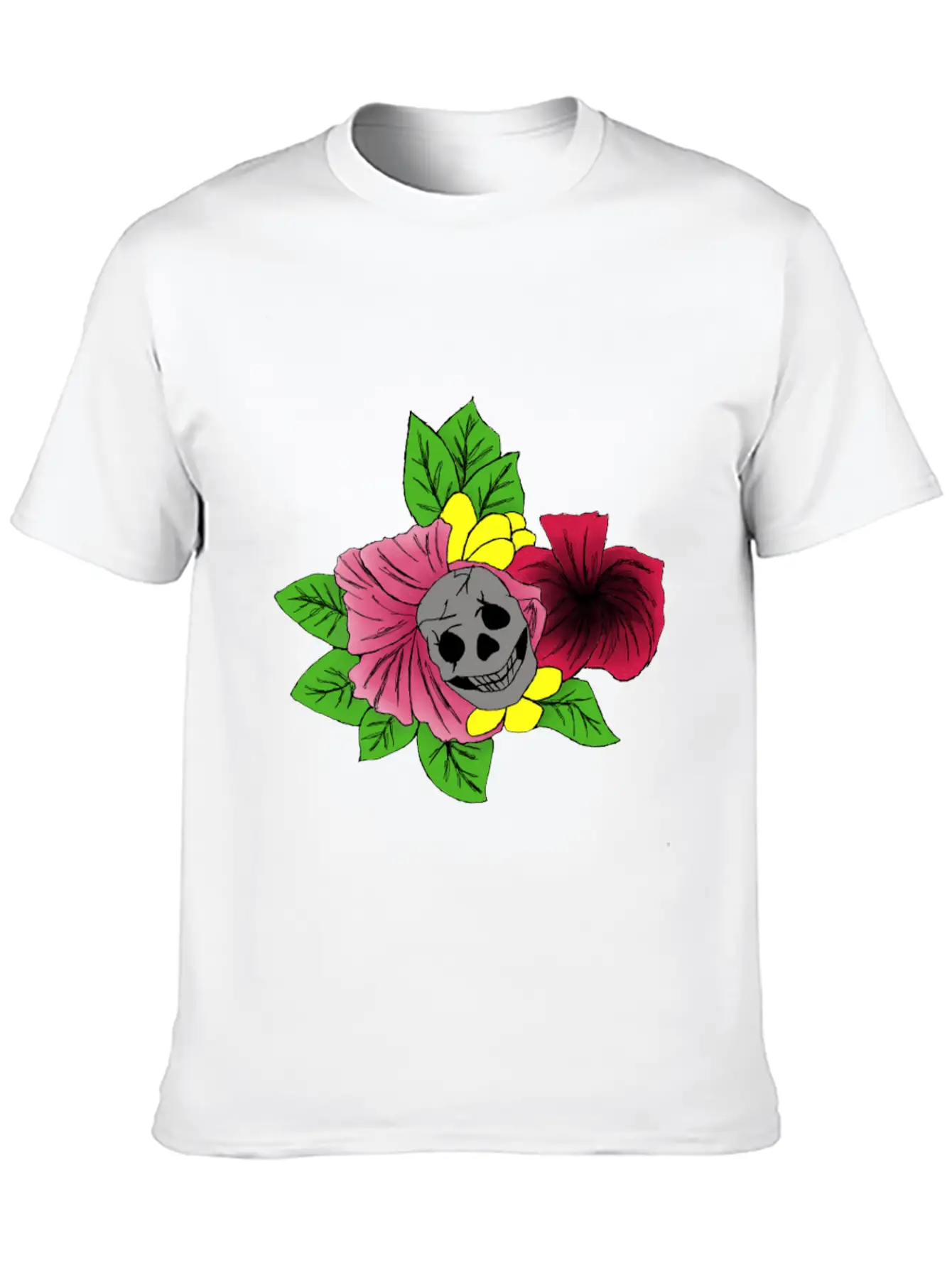 Eternal Bloom Basic Graphic T-Shirt ¨C Daily Comfort In Soft Cotton