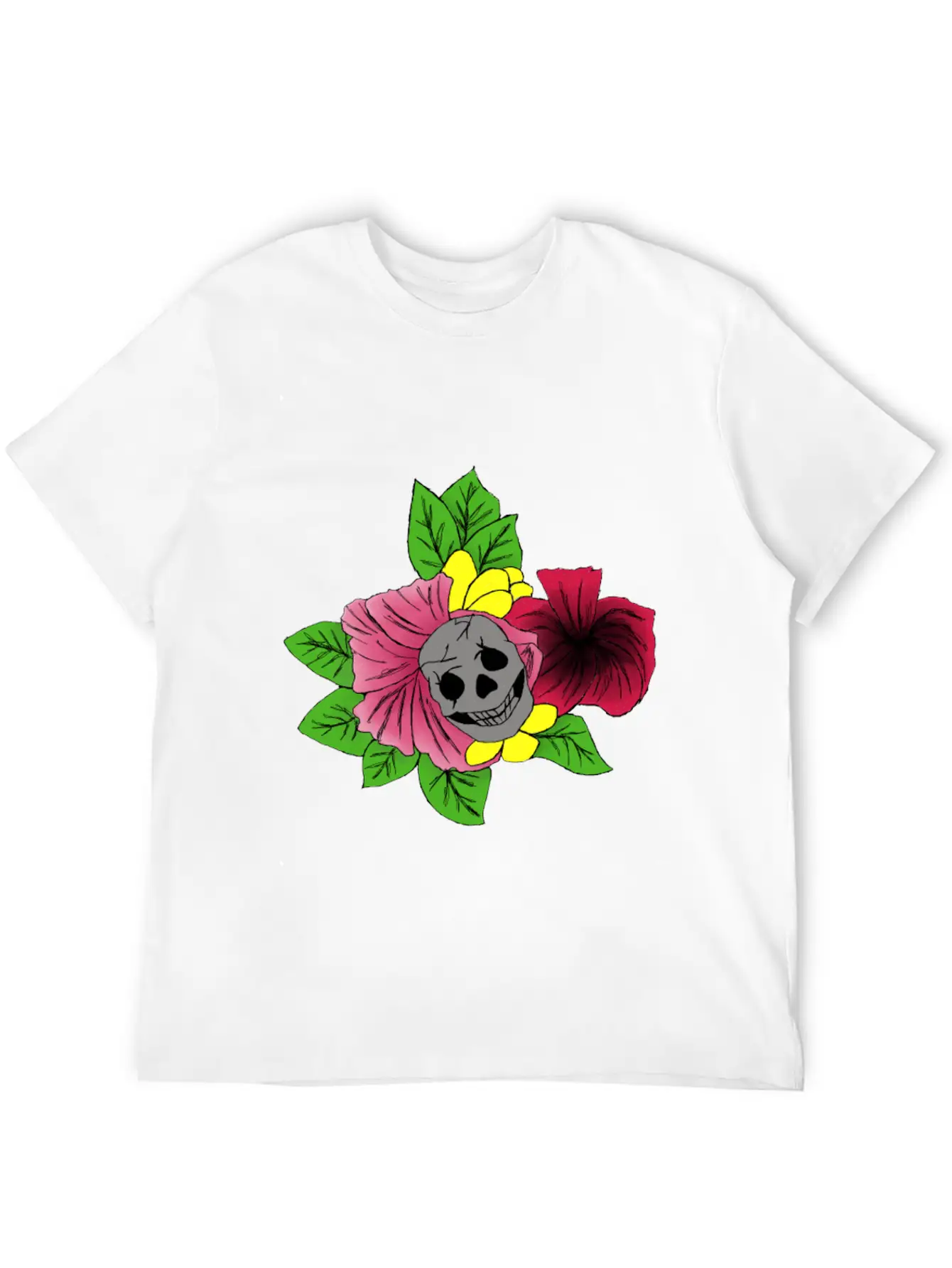 Eternal Bloom Basic Graphic T-Shirt ¨C Daily Comfort In Soft Cotton