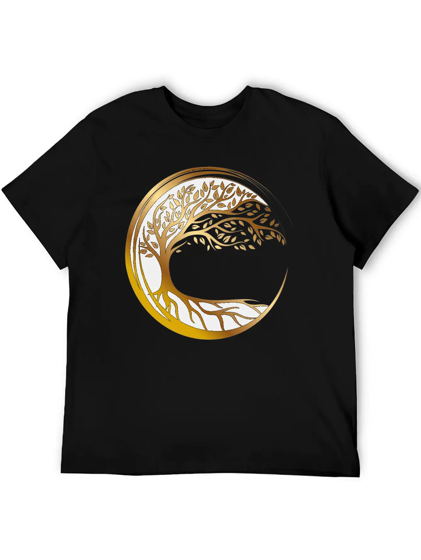 Eternal Life Tree Basic Graphic T-Shirt ¨C Daily Comfort In Soft Cotton