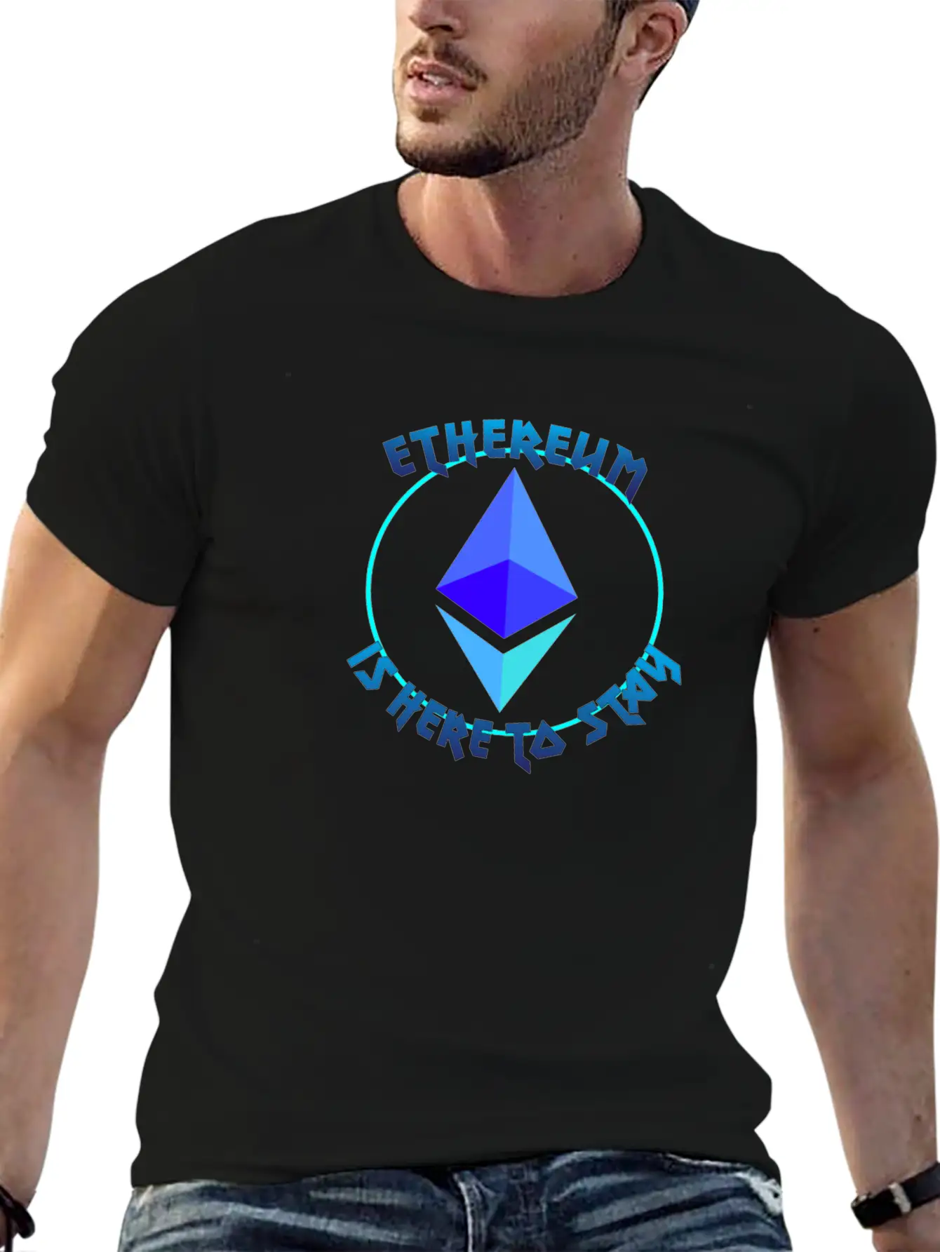 Ethereum Soft Cotton Short Sleeve Tee ¨C Unisex Wardrobe Staple