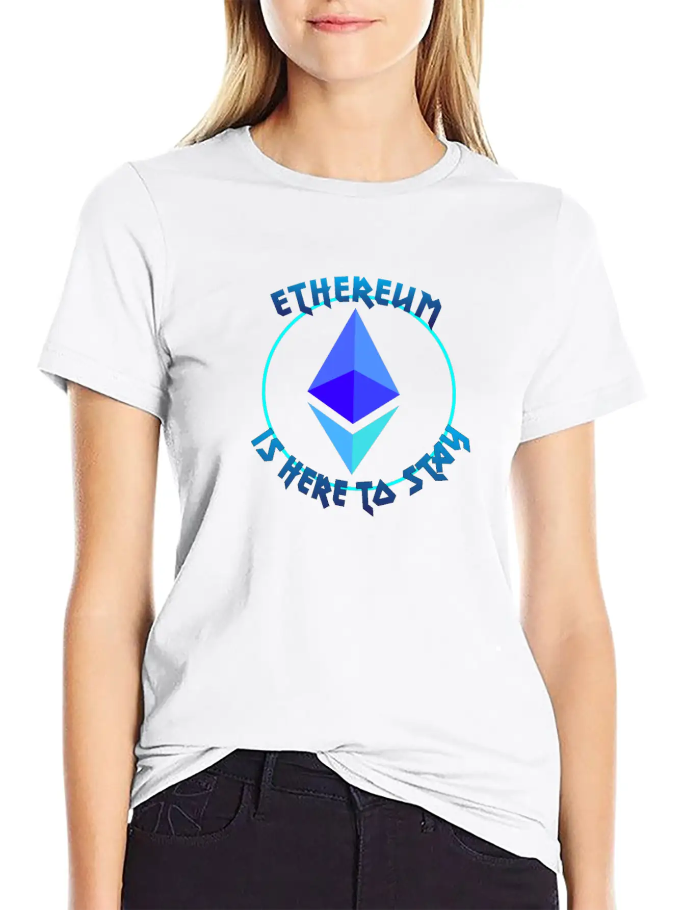 Ethereum Soft Cotton Short Sleeve Tee ¨C Unisex Wardrobe Staple