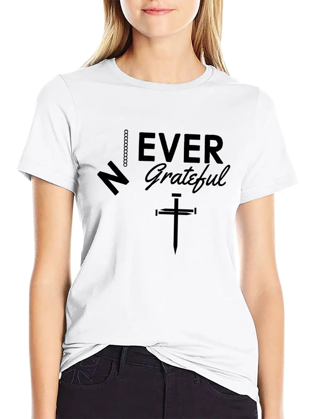 Ever Grateful To God Essential Cotton Tee For Daily Outfits ¨C Unisex Style