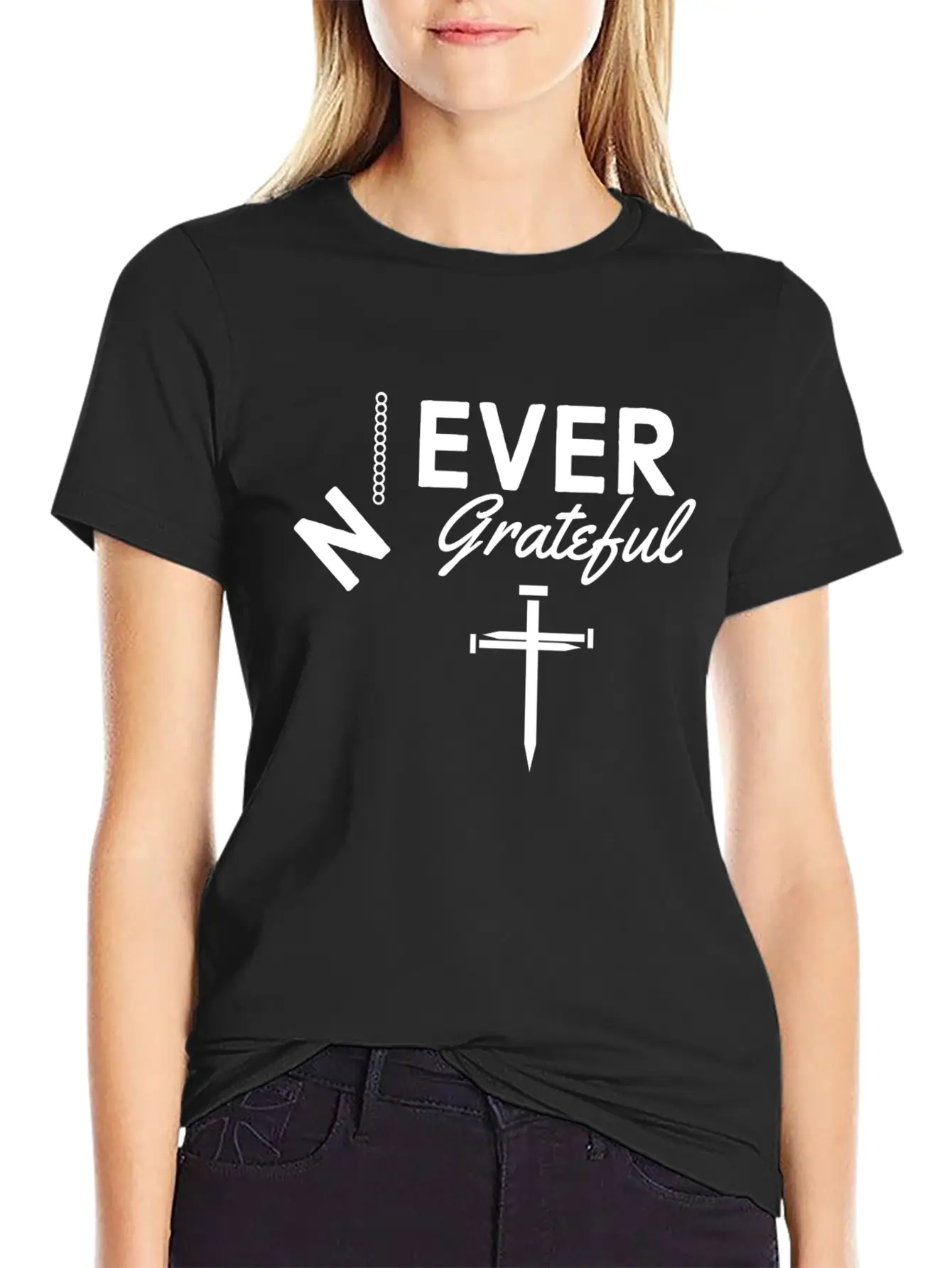Ever Grateful To God Essential Cotton Tee For Daily Outfits ¨C Unisex Style
