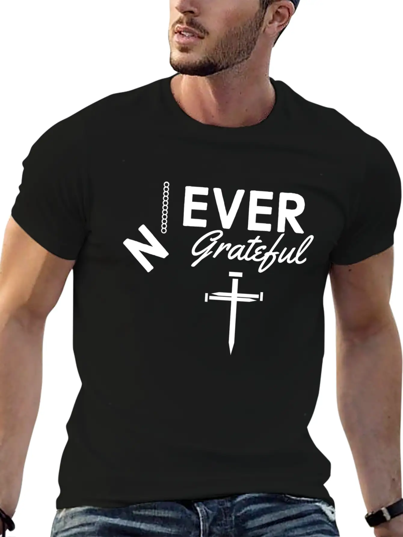 Ever Grateful To God Essential Cotton Tee For Daily Outfits ¨C Unisex Style