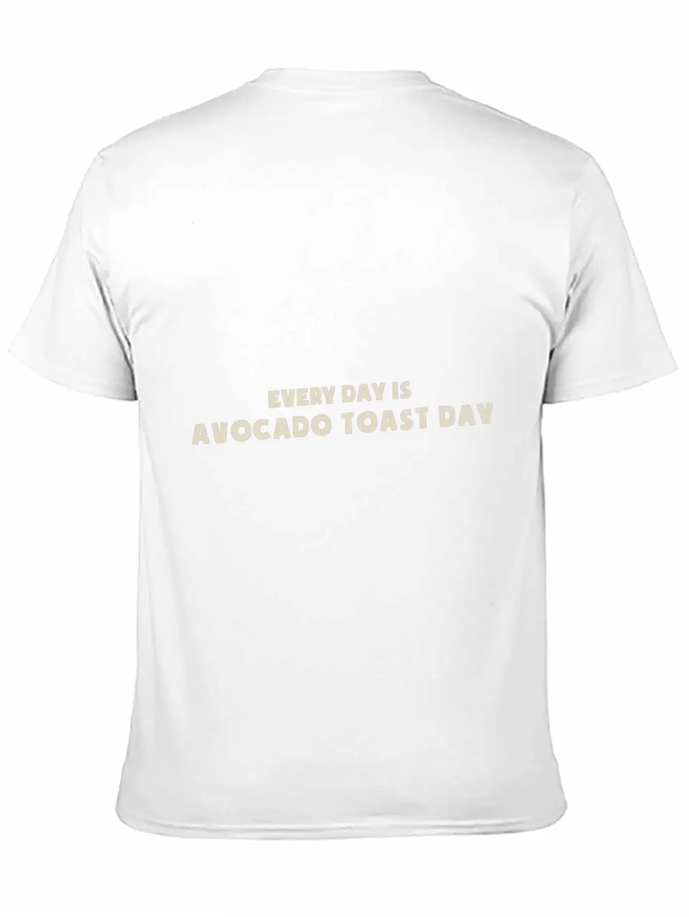 Every Day Is Avocado Toast Day Essential Cotton Tee For Daily Outfits ¨C Unisex Style