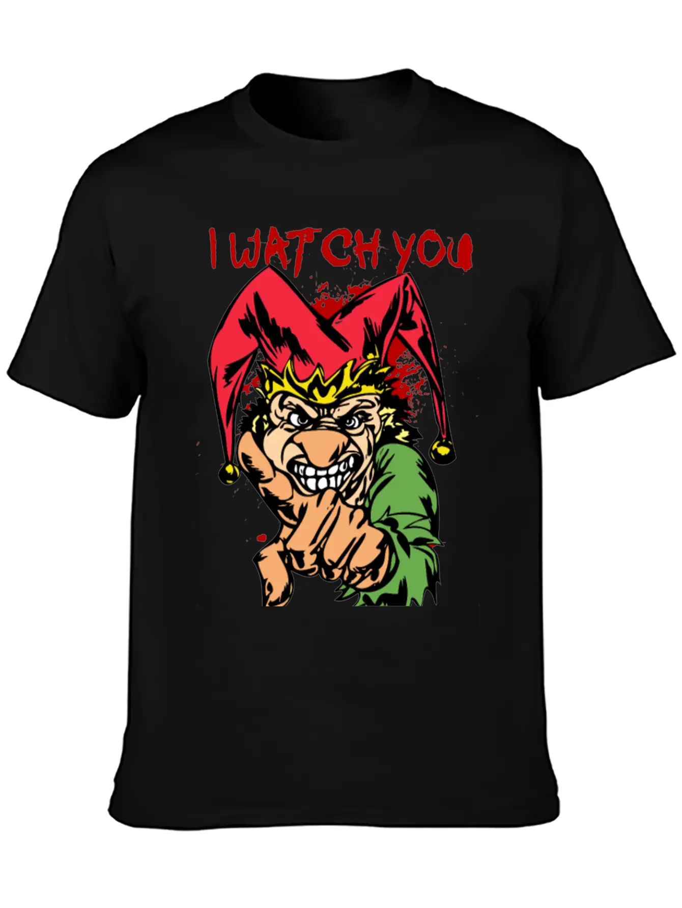 EVIL_CLOWN_25_watch Essential Cotton Tee For Daily Outfits ¨C Unisex Style