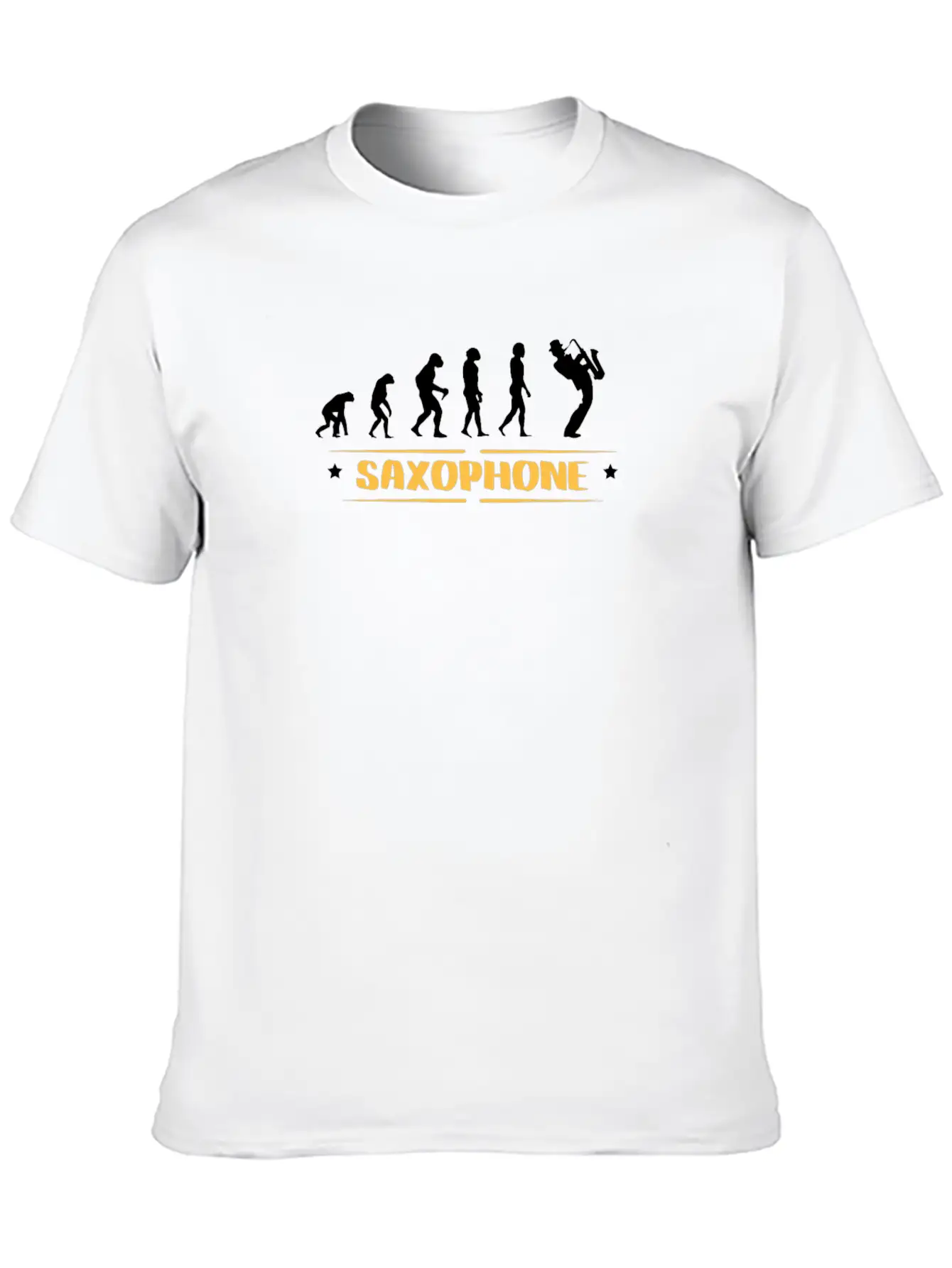 EVOLUTION SAXOPHONE Soft Cotton Short Sleeve Tee ¨C Unisex Wardrobe Staple
