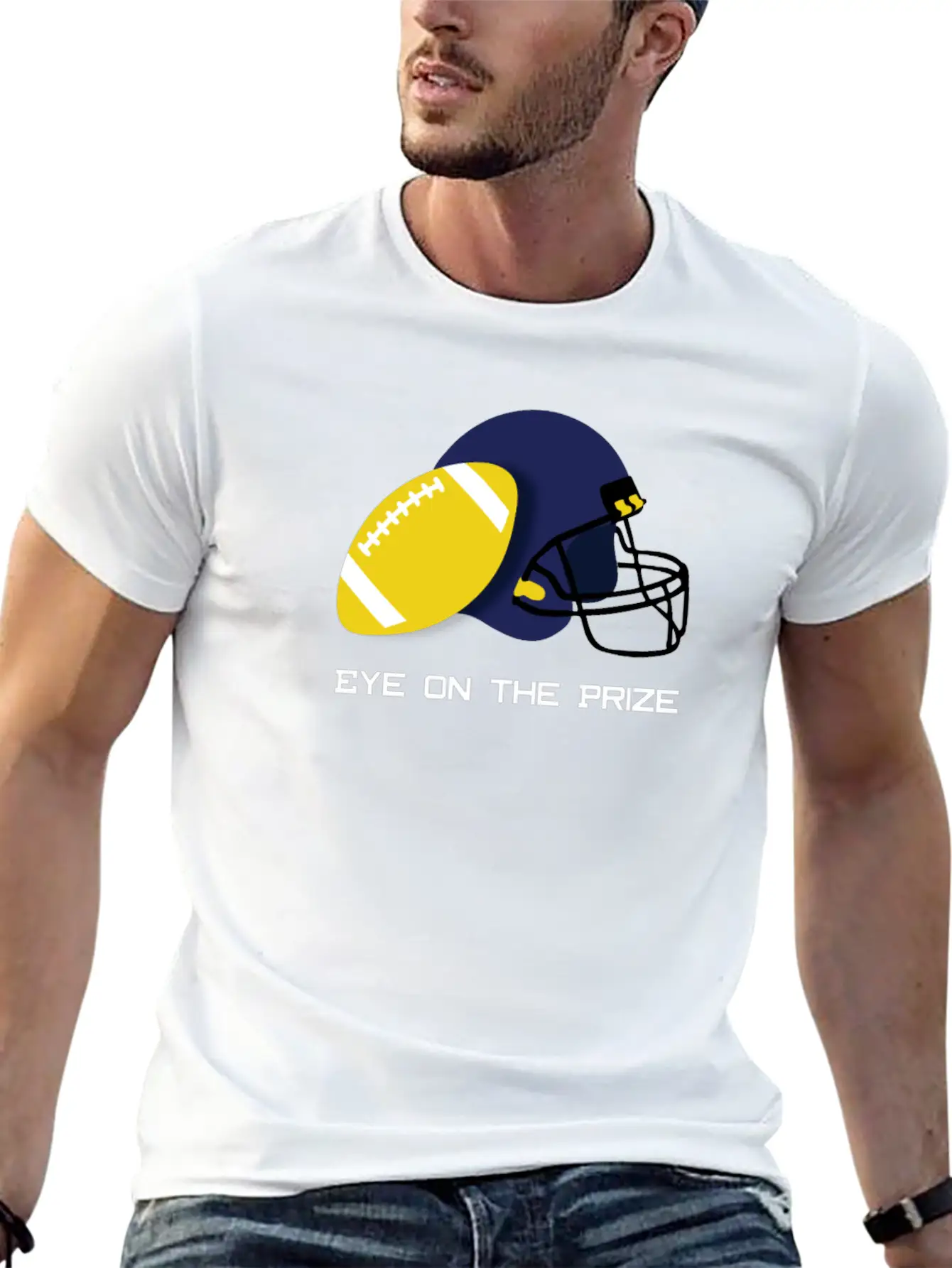 Eye On The Prize Sport Training Basic Graphic T-Shirt ¨C Daily Comfort In Soft Cotton