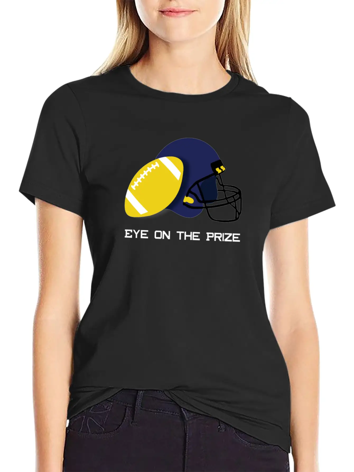 Eye On The Prize Sport Training Basic Graphic T-Shirt ¨C Daily Comfort In Soft Cotton