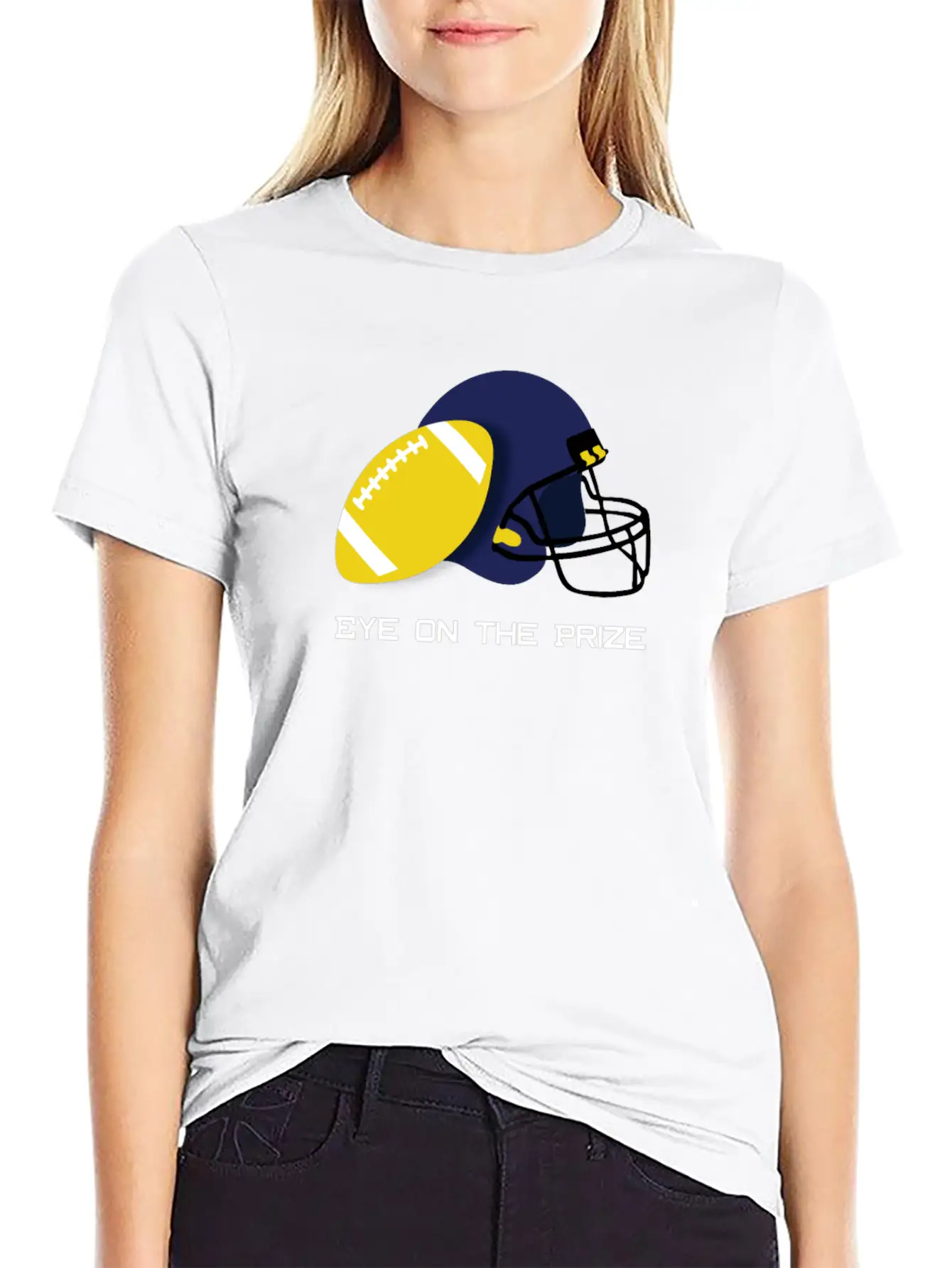 Eye On The Prize Sport Training Basic Graphic T-Shirt ¨C Daily Comfort In Soft Cotton