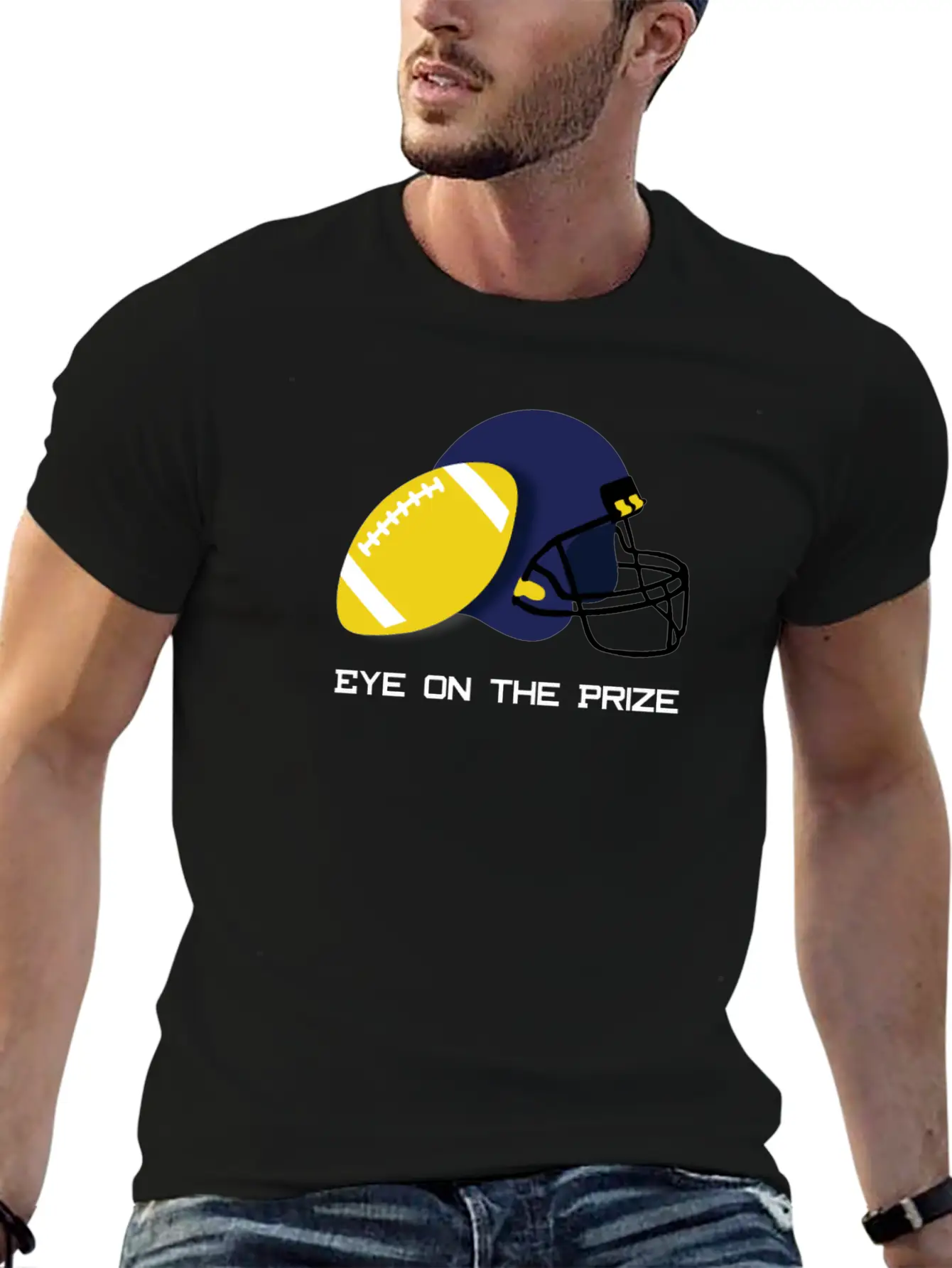 Eye On The Prize Sport Training Basic Graphic T-Shirt ¨C Daily Comfort In Soft Cotton