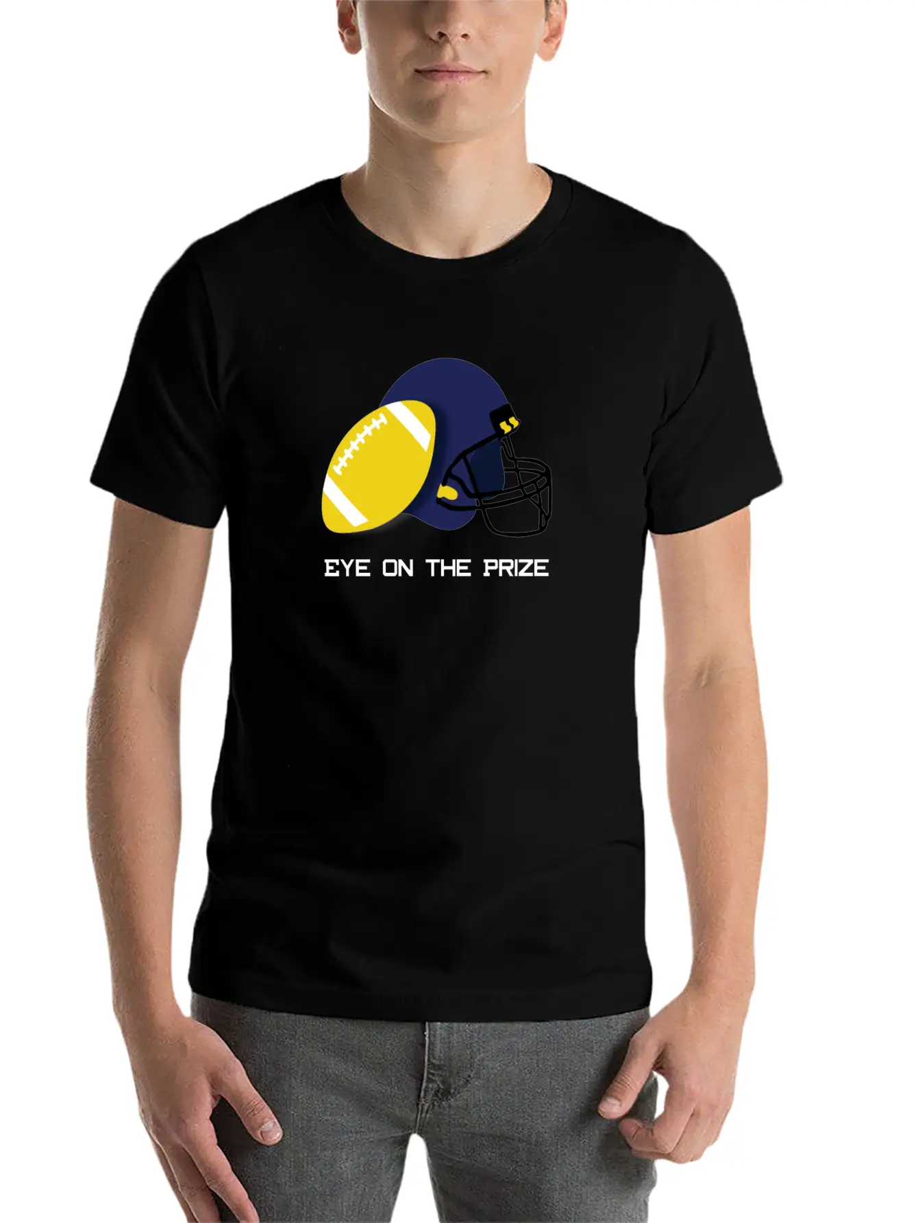 Eye On The Prize Sport Training Basic Graphic T-Shirt ¨C Daily Comfort In Soft Cotton